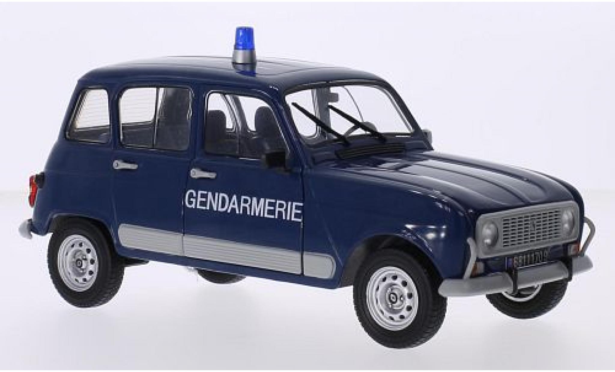 Renault 4 1/18 Solido GTL Gendarmerie 1978 politie (F) modelauto