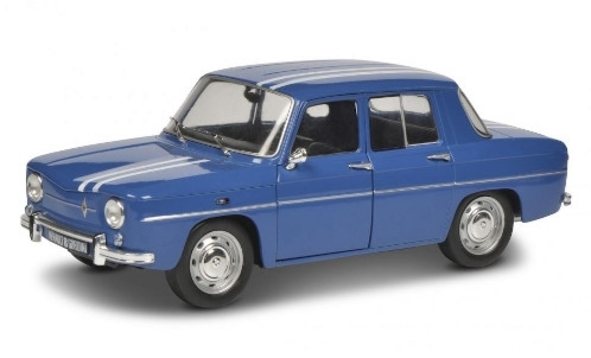 Renault 8 1/18 Solido Gordini 1100 blauw/wit 1967 modelauto