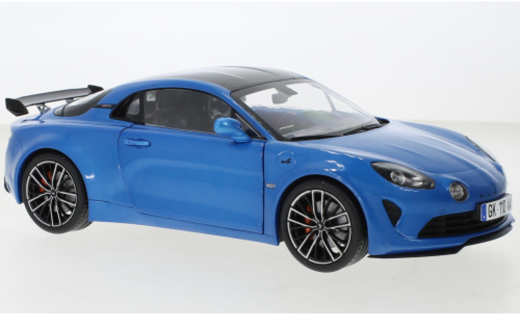 Alpine A110 1/18 Solido S Aero Pack metallic blauw 2023 modelauto