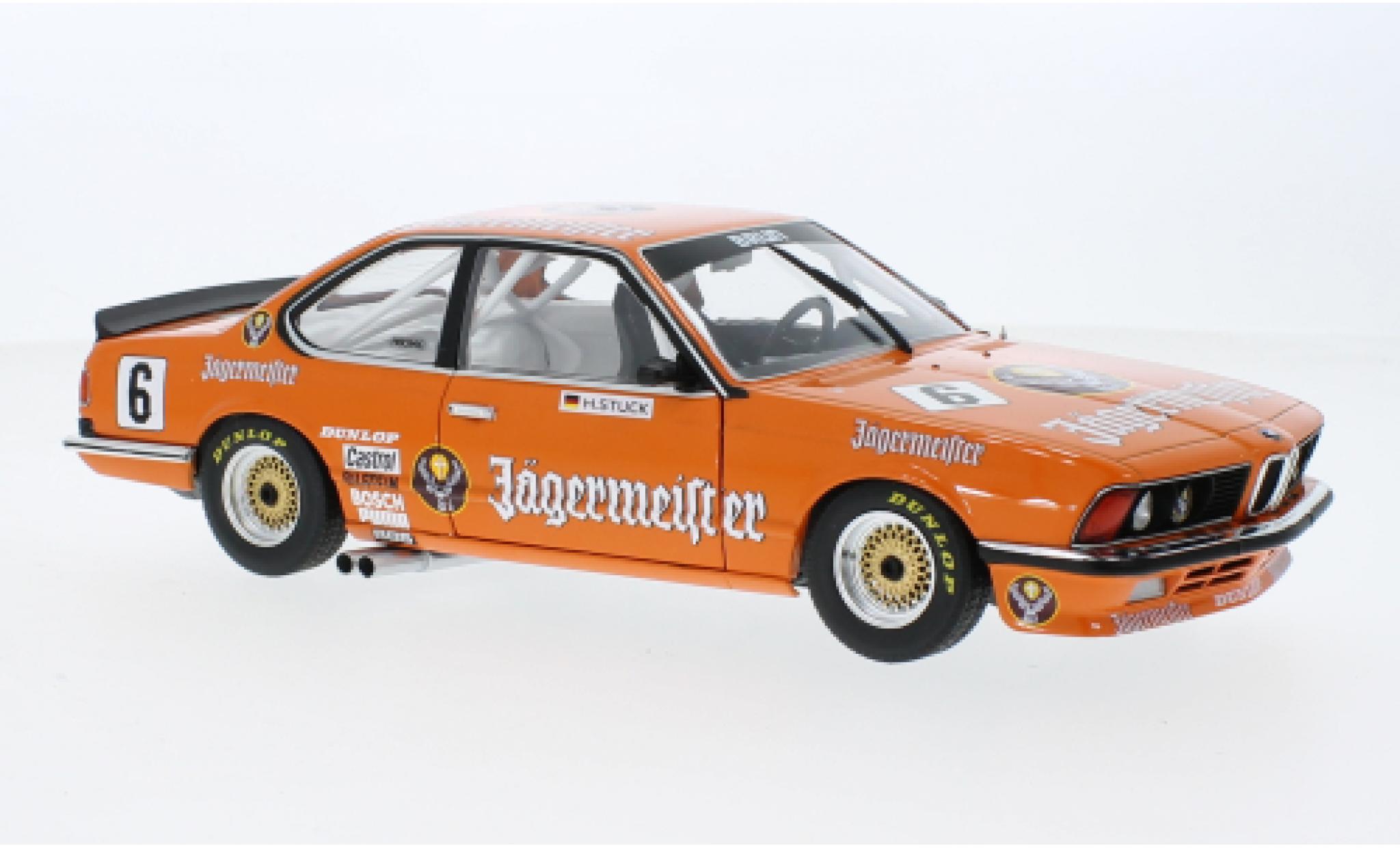 Bmw 635 1/18 Solido CSi (E24) No.6 J&auml;germeister ETCC 1984 modelauto