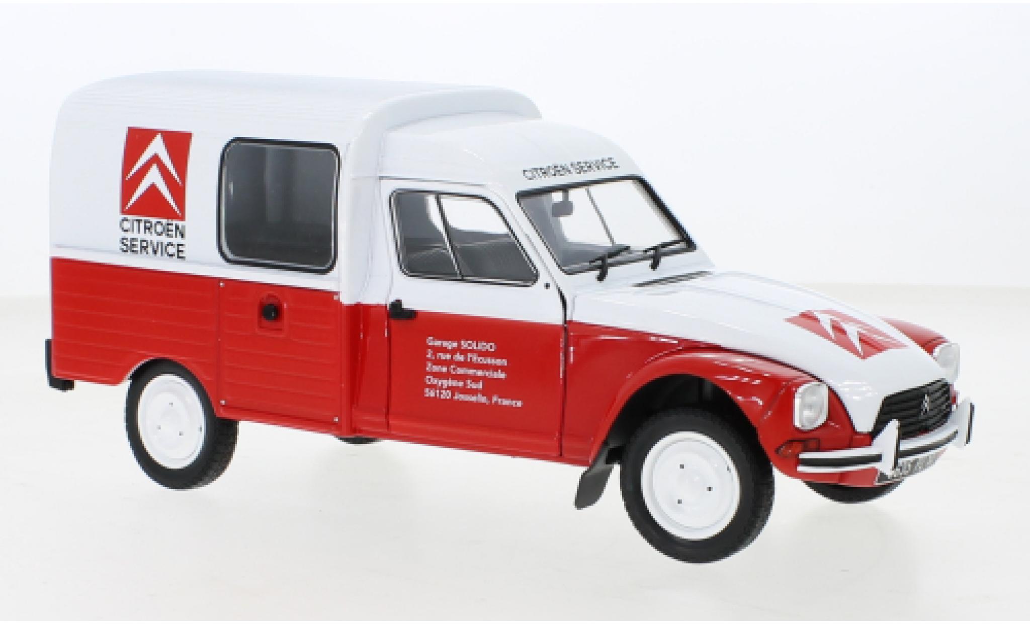 Citroen Acadiane 1/18 Solido Service 1984 modelauto