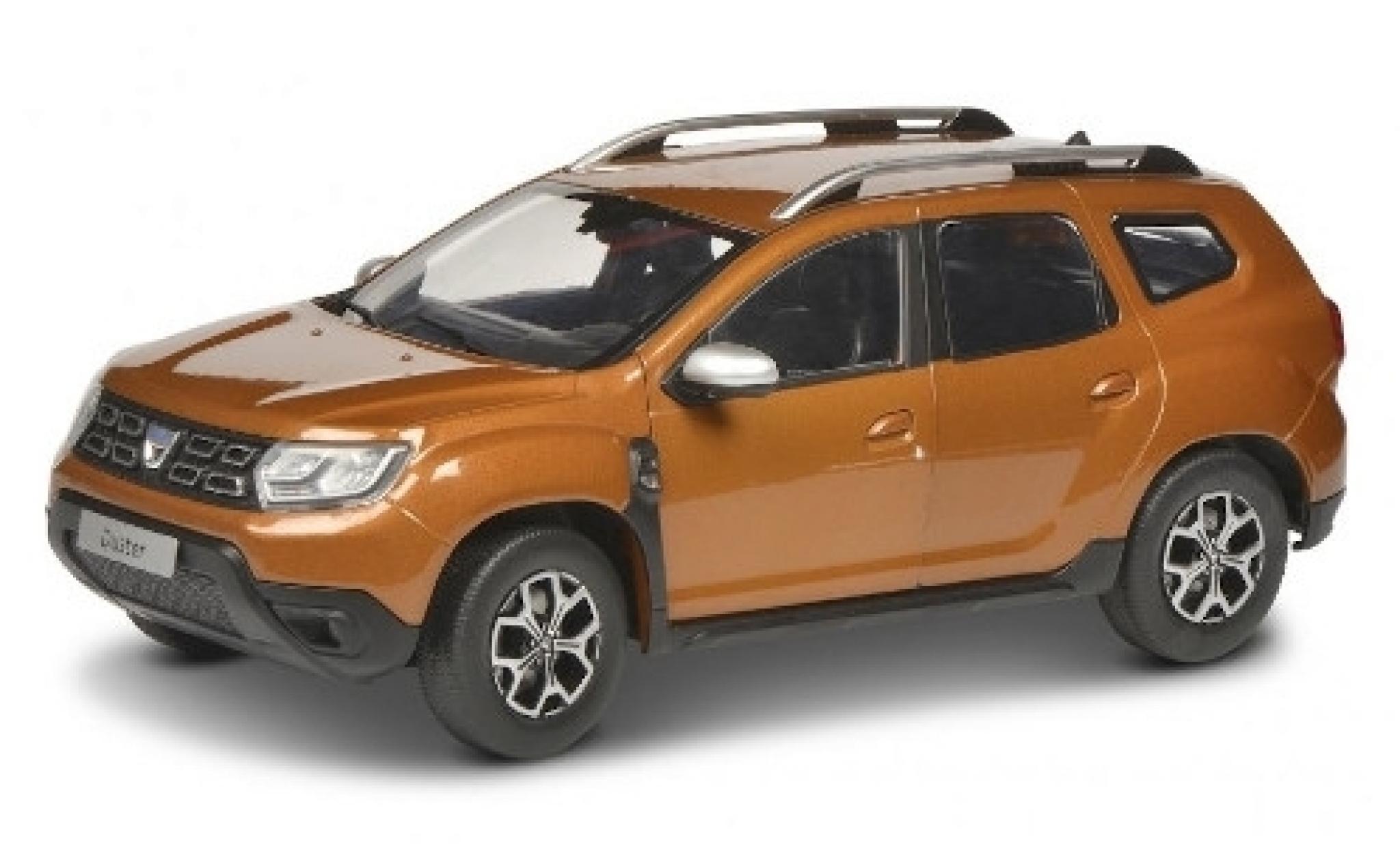 Dacia Duster 1/18 Solido MK2 metallic brun 2018 modelauto