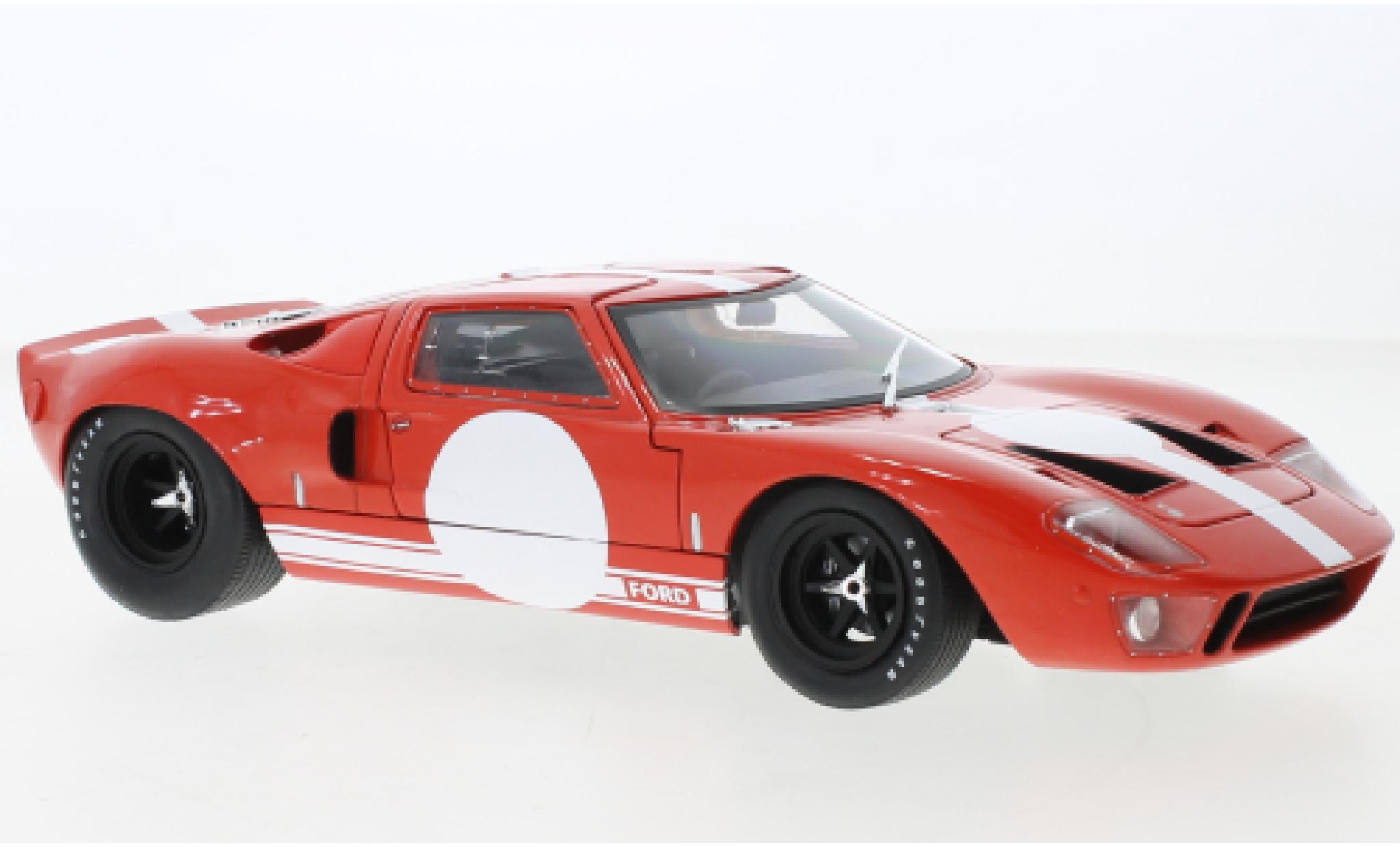 Ford GT40 1/18 Solido Mk I rood RHD 1968 modelauto