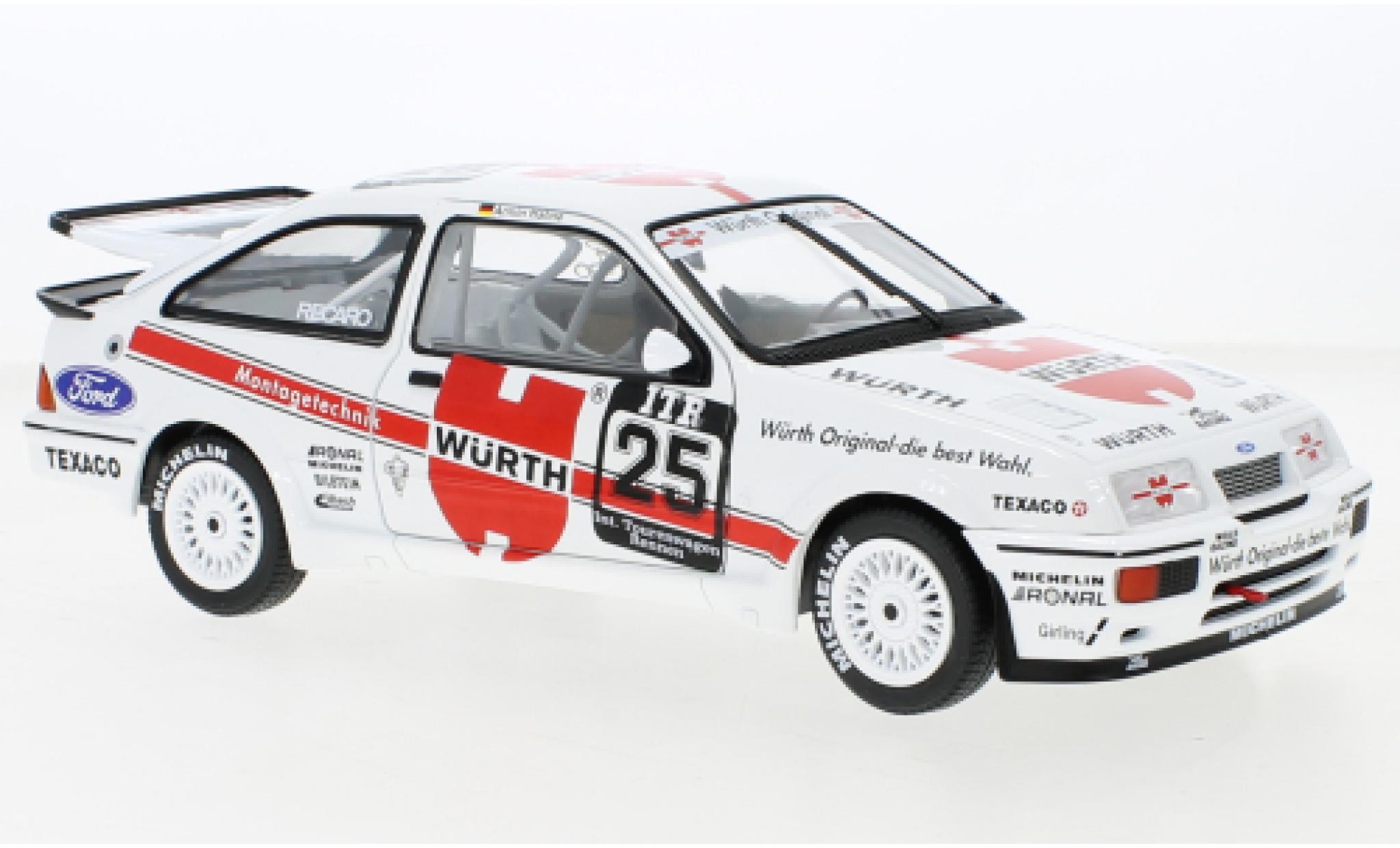 Ford Sierra 1/18 Solido RS 500 Cosworth No.25 Wolf Racing W&uuml;rth DTM 1988 modelauto