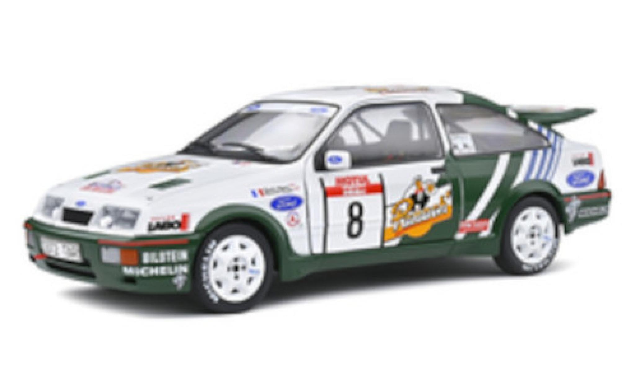 Ford Sierra 1/18 Solido RS Cosworth No.8 Panach Rallye WM Tour de Corse 1988 modelauto