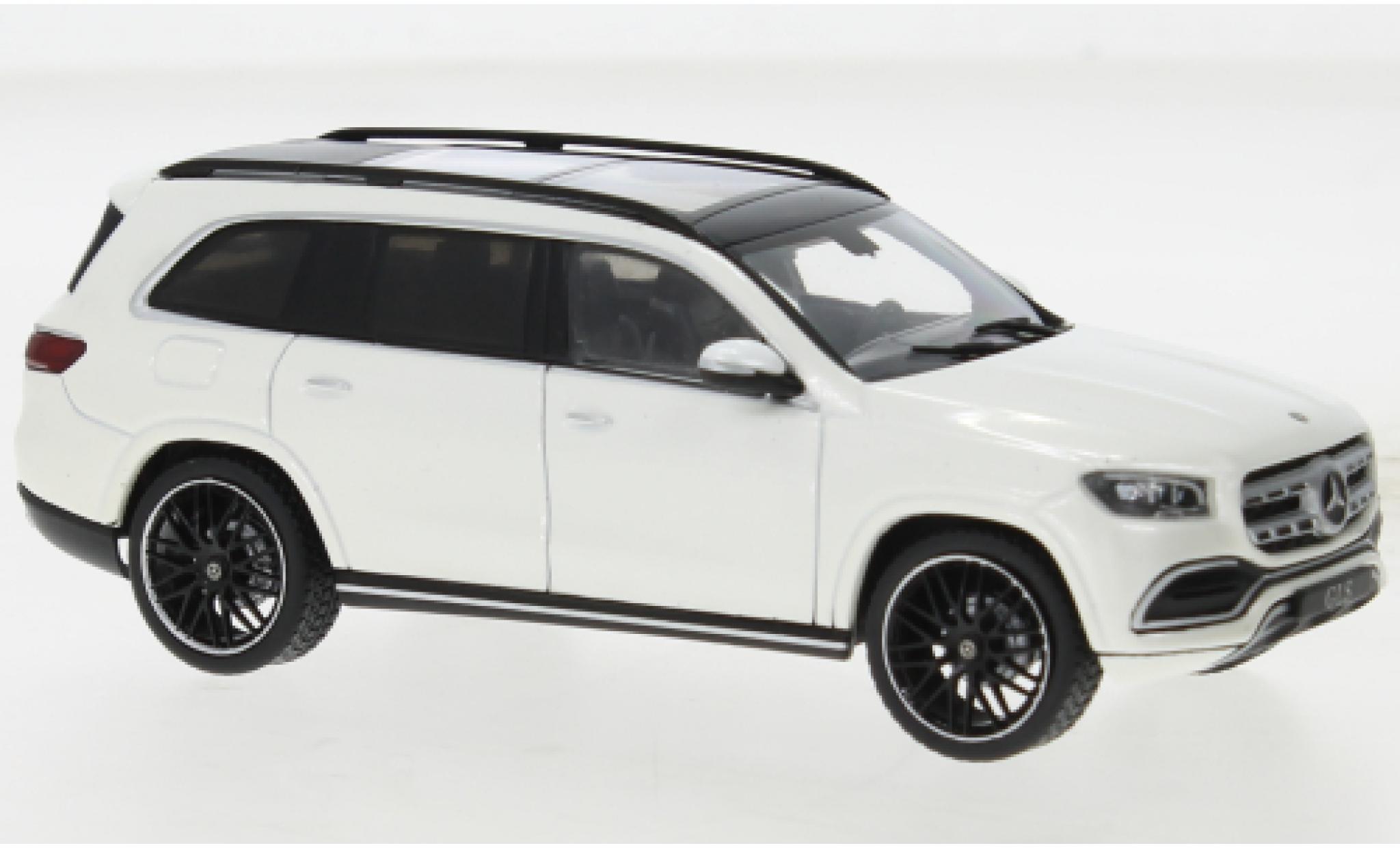 Mercedes Classe G 1/43 Solido GLS metallic wit 2020 modelauto