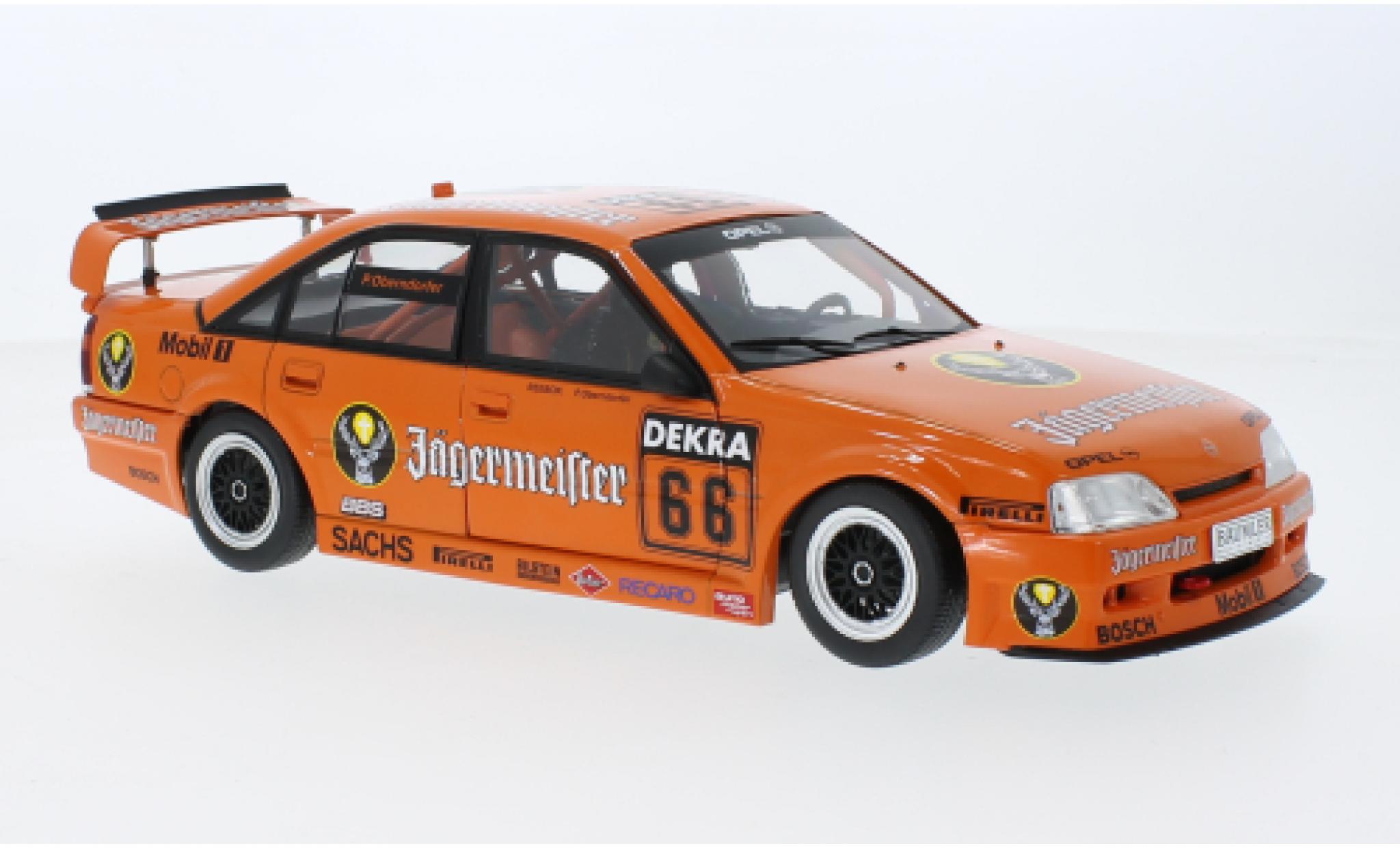 Opel Omega 1/18 Solido &eacute;volution 500 No.66 J&auml;germeister DTM 1991 modelauto