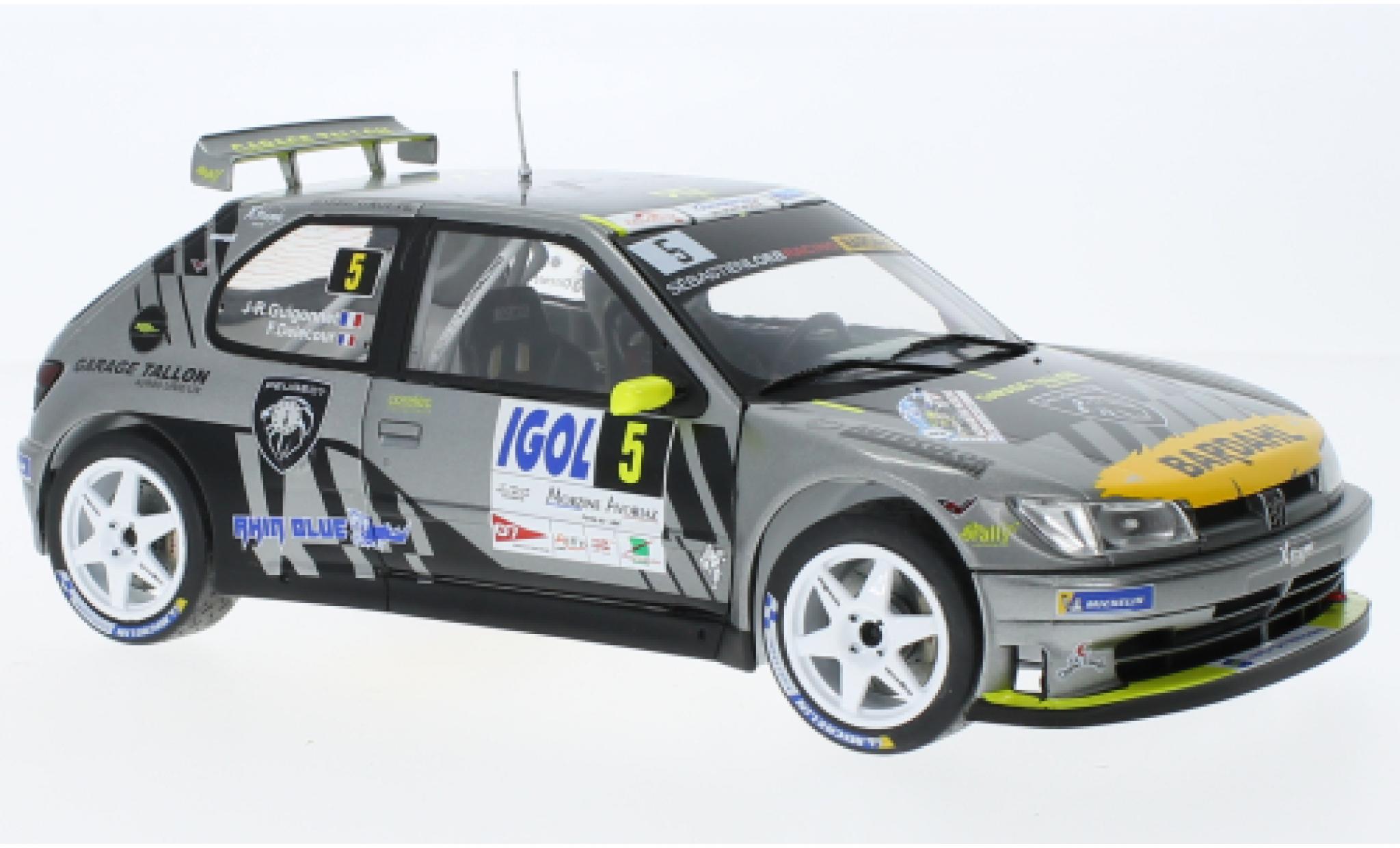 Peugeot 306 1/18 Solido Maxi No.5 Rally du Mont Wit 2021 modelauto