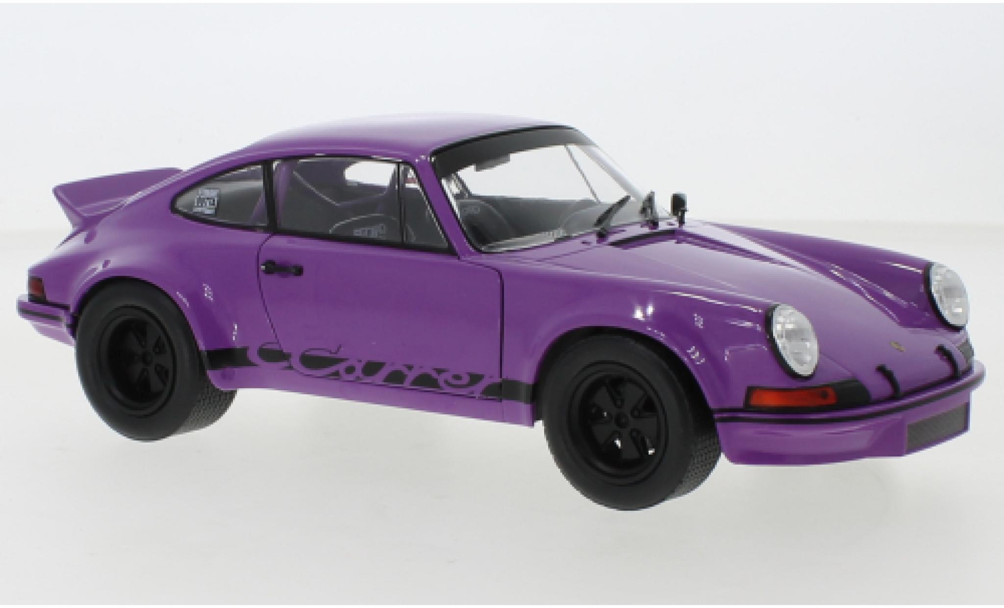 Porsche 911 1/18 Solido RSR lila 1973 modelauto