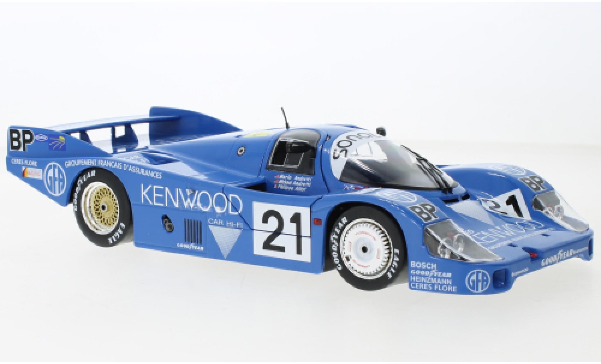 Porsche 956 1983 1/18 Solido LH RHD No.21 Kenwood 24h Le Mans modelauto