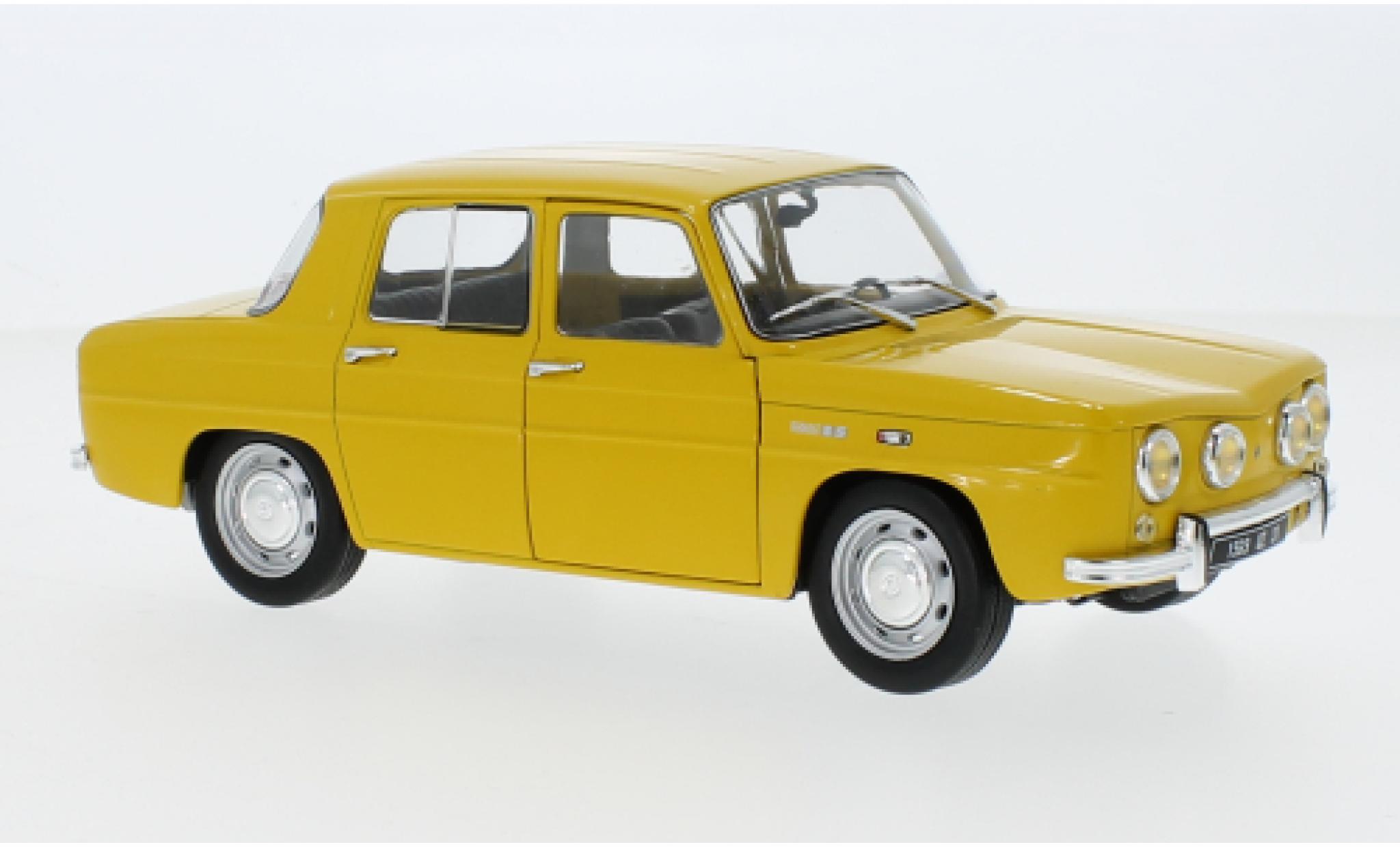 Renault 8 1/18 Solido S geel 196 modelauto