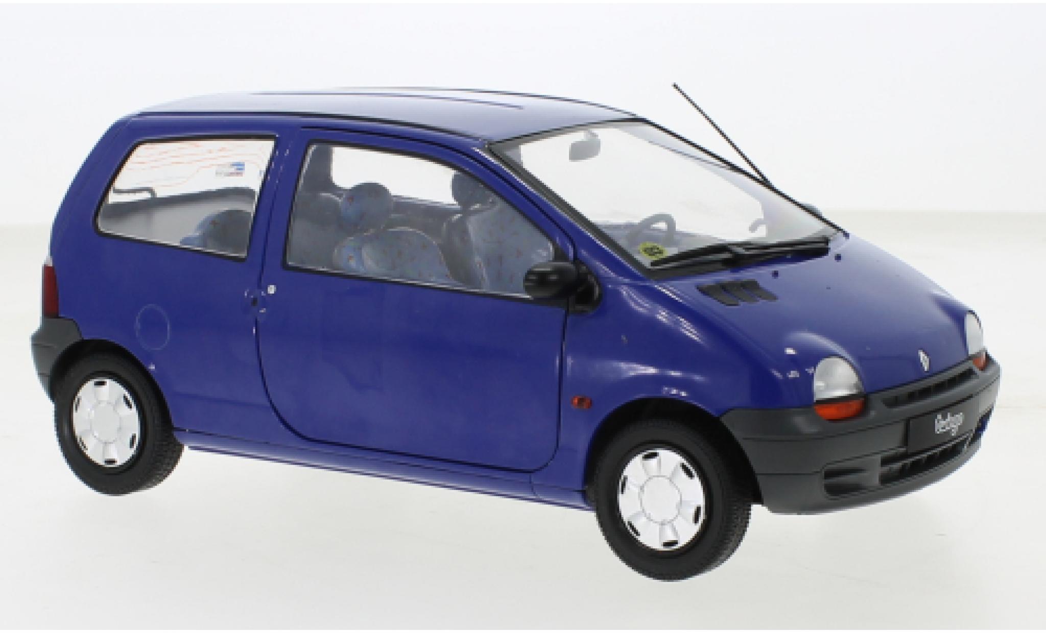 Renault Twingo 1/18 Solido MKI blauw 1993 modelauto