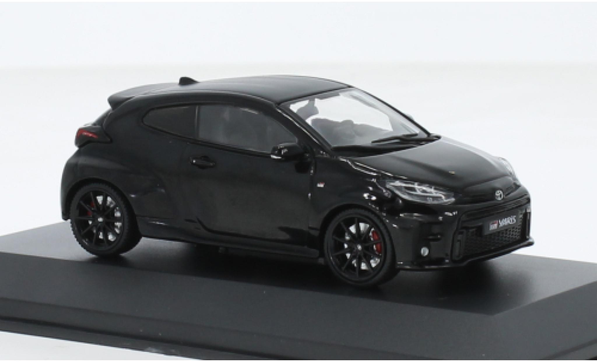 Toyota Yaris 1/43 Solido GR zwart 2021 modelauto