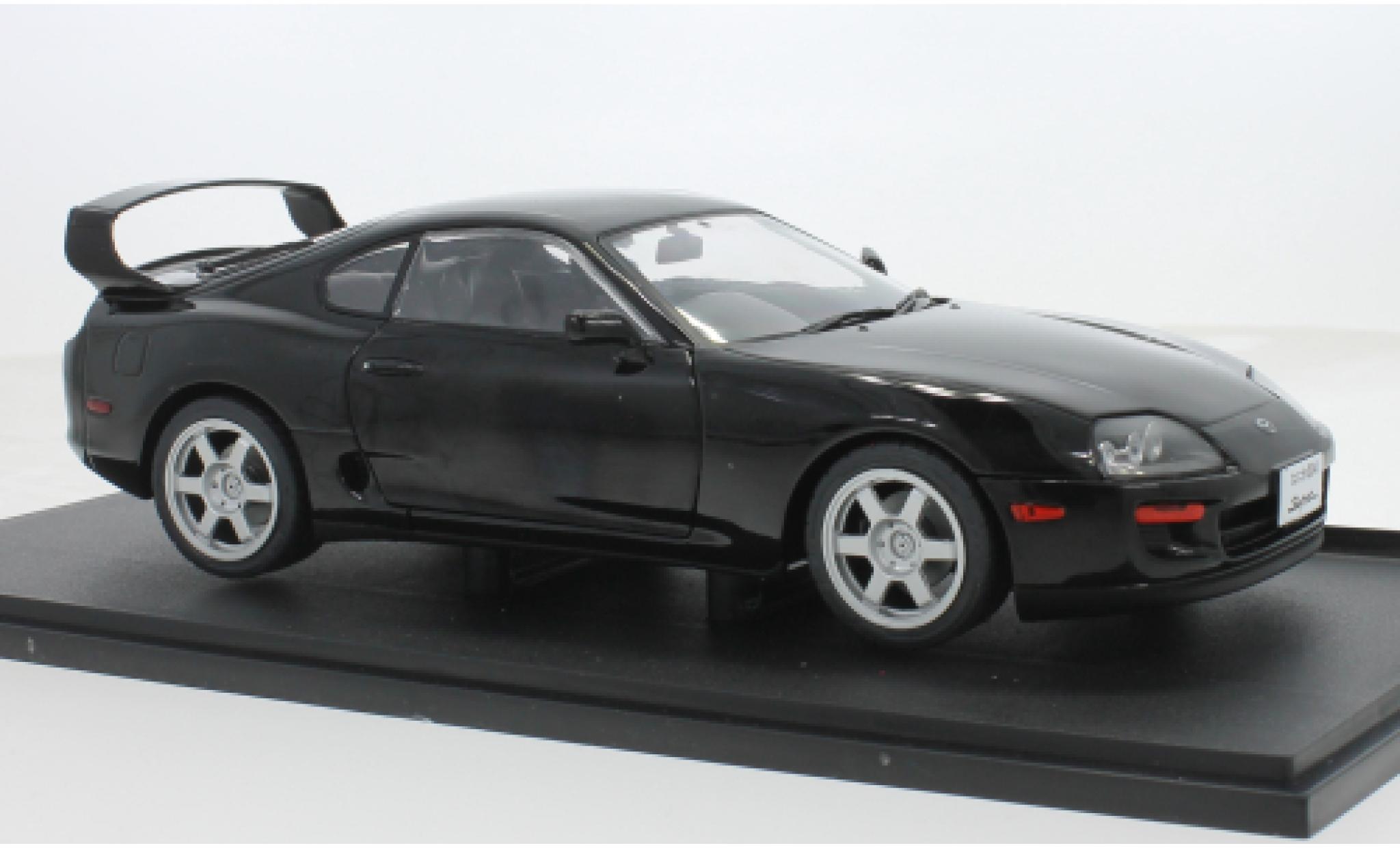 Toyota Supra 1/18 Solido MK4 (A80) zwart 1:18 modelauto