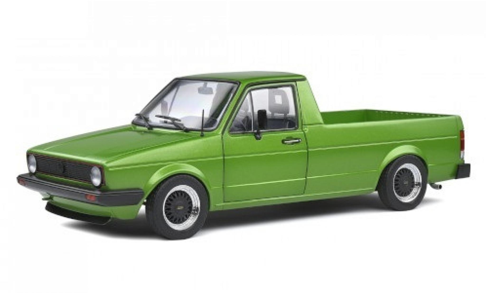 Volkswagen Caddy 1/18 Solido Custom metallic groen 1982 modelauto