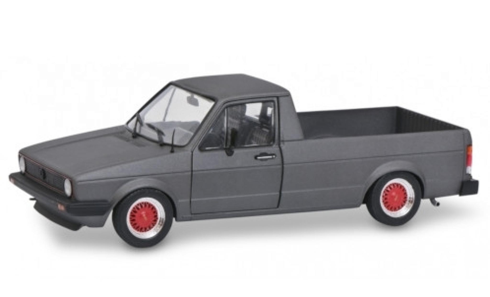 Volkswagen Caddy 1/18 Solido Mk1 Custom matt-anthrazit 1982 modelauto