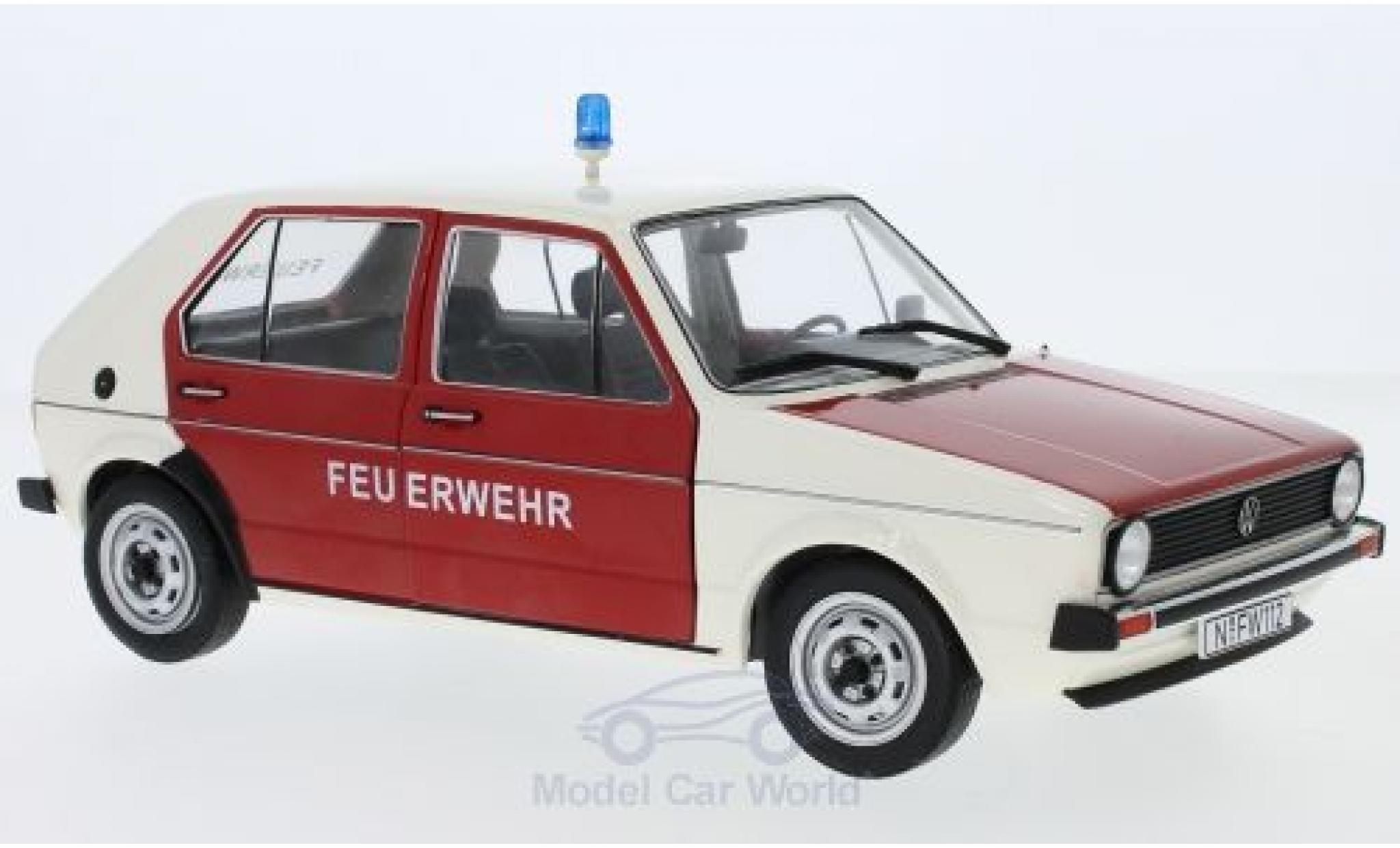 Volkswagen Golf V 1/18 Solido I Brandweer 1974 modelauto