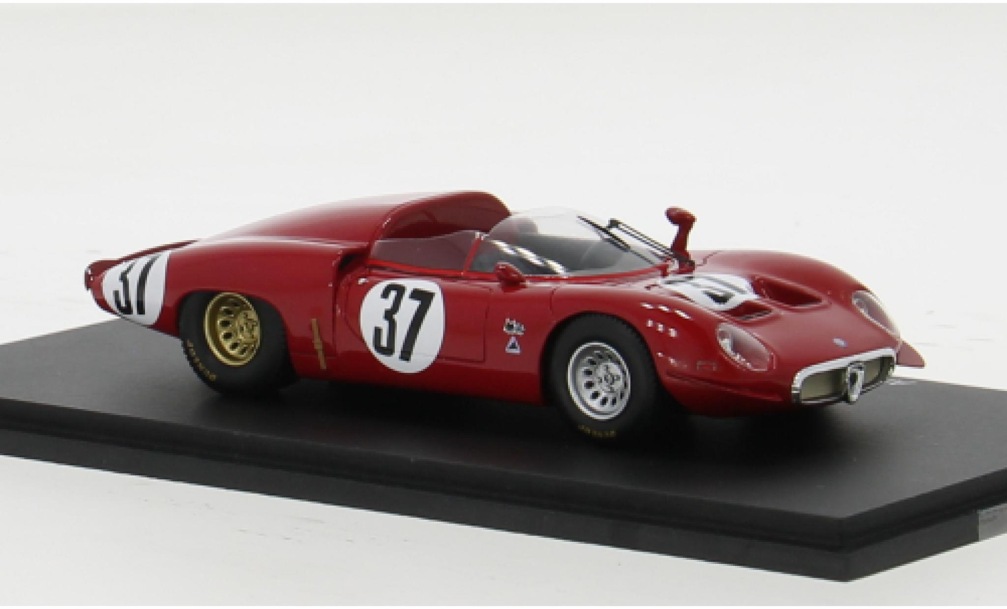 Alfa Romeo 33 1/43 Spark RHD No.37 Test Le Mans 1967 1:43 modelauto
