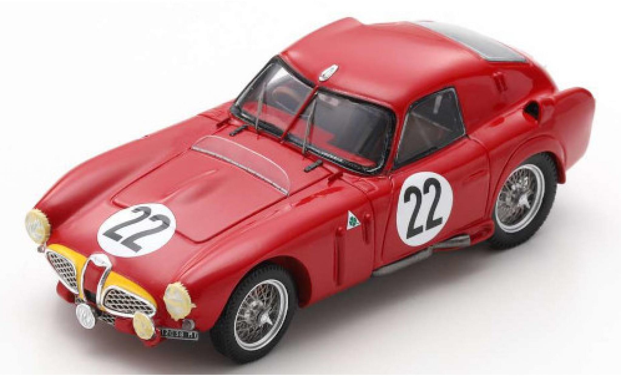 Alfa Romeo 6C 1/43 Spark 3000 CM RHD No.22 SpA 24h Le Mans 1953 J.M.Fangio/O.Marimon modelauto