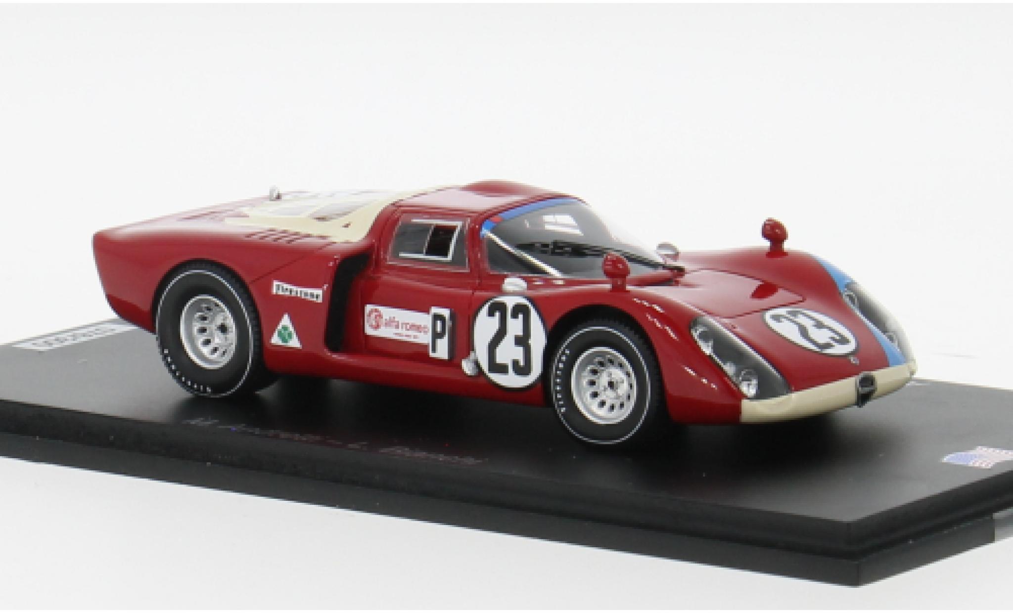 Alfa Romeo T33 1/43 Spark /2 24h Daytona 1968 #23 1:43 modelauto