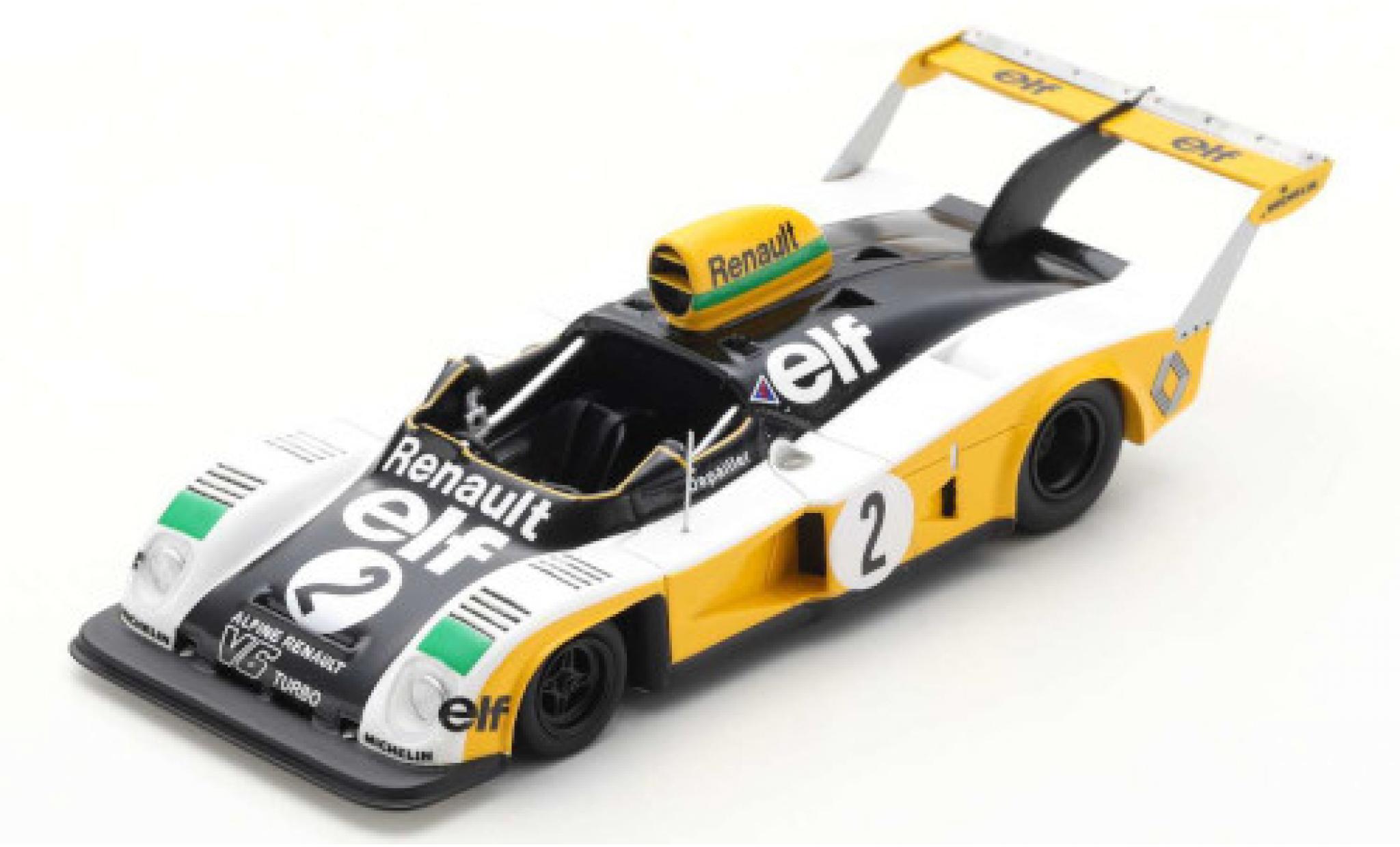 Alpine A442 1/43 Spark A 442 RHD No.2 300 Km N&uuml;rburgring 1976 P.Depailler modelauto