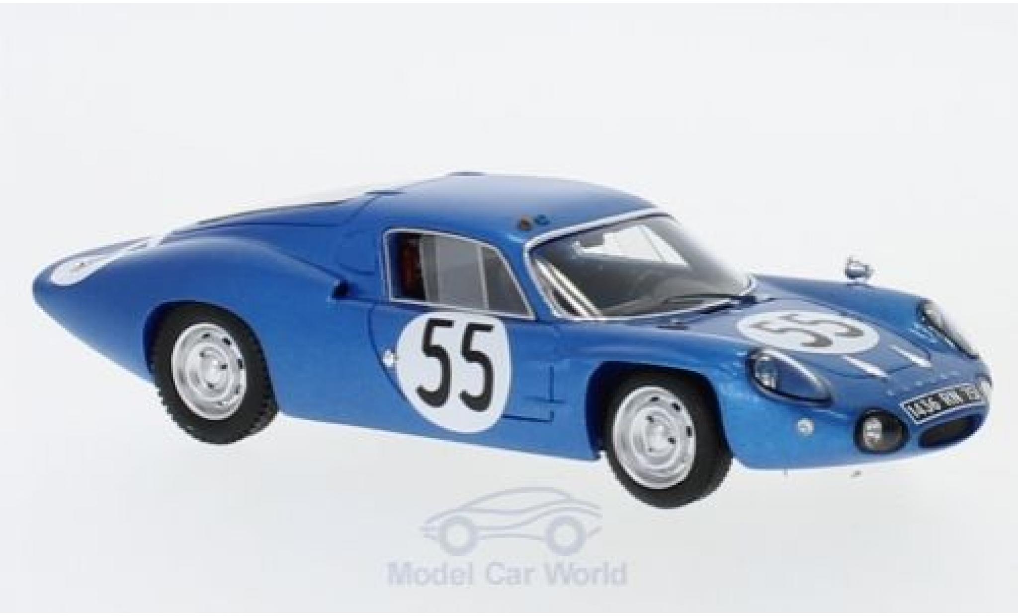 Alpine A110 1/43 Spark No.55 24h Le Mans 1965 J.Cheinisse/J.-P.Hanrioud modelauto