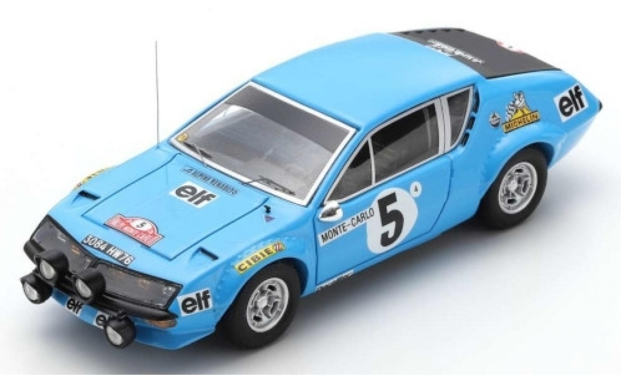 Alpine A310 1/43 Spark No.5 Elf Rallye WM Rally Monte Carlo 1975 J-L.Therier/M.Vial modelauto