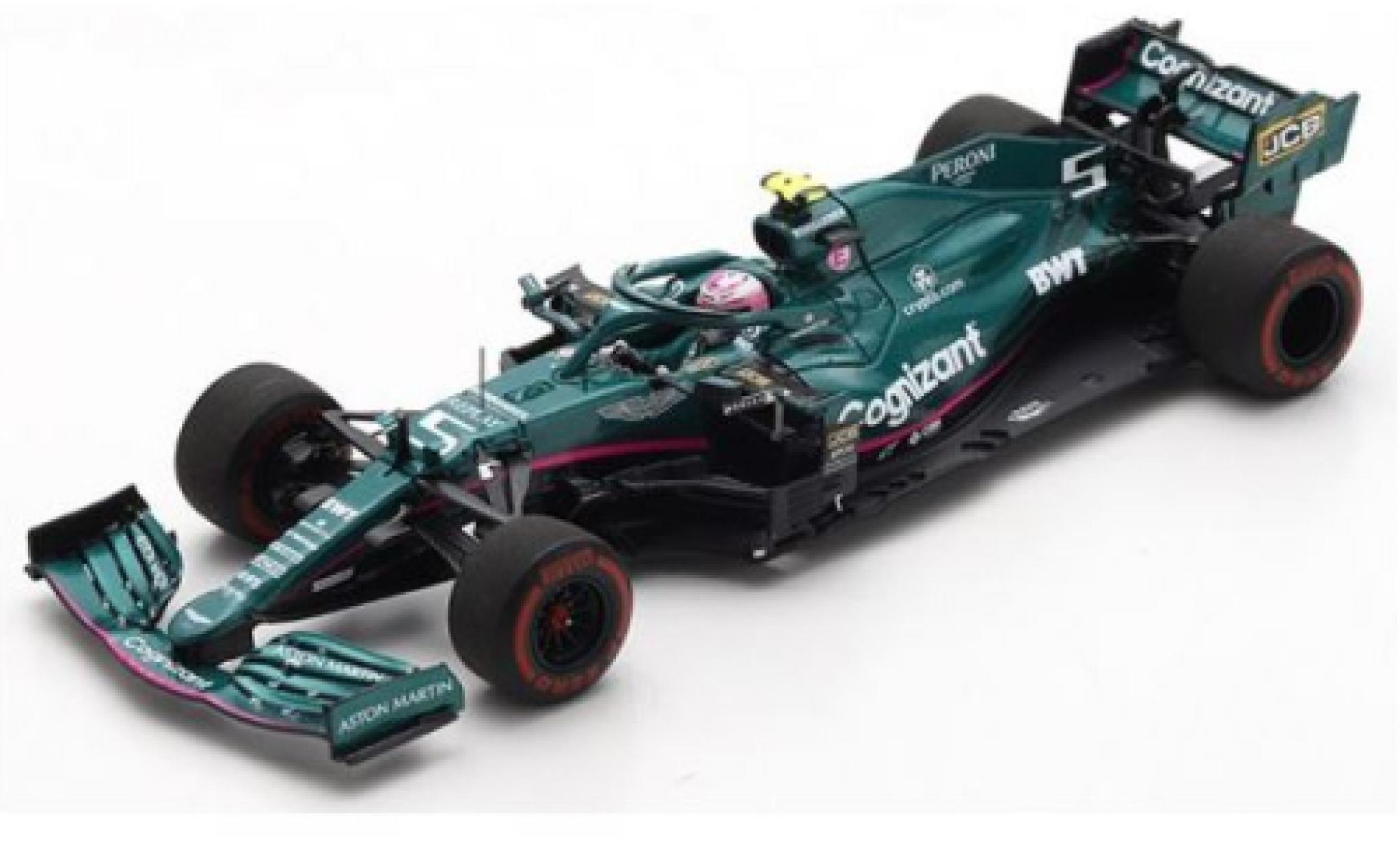 Aston Martin AMR2 1/43 Spark 1 No.5 Cognizant F1 Team Cognizant Formel 1 GP Bahrain 2021 S.Vettel modelauto