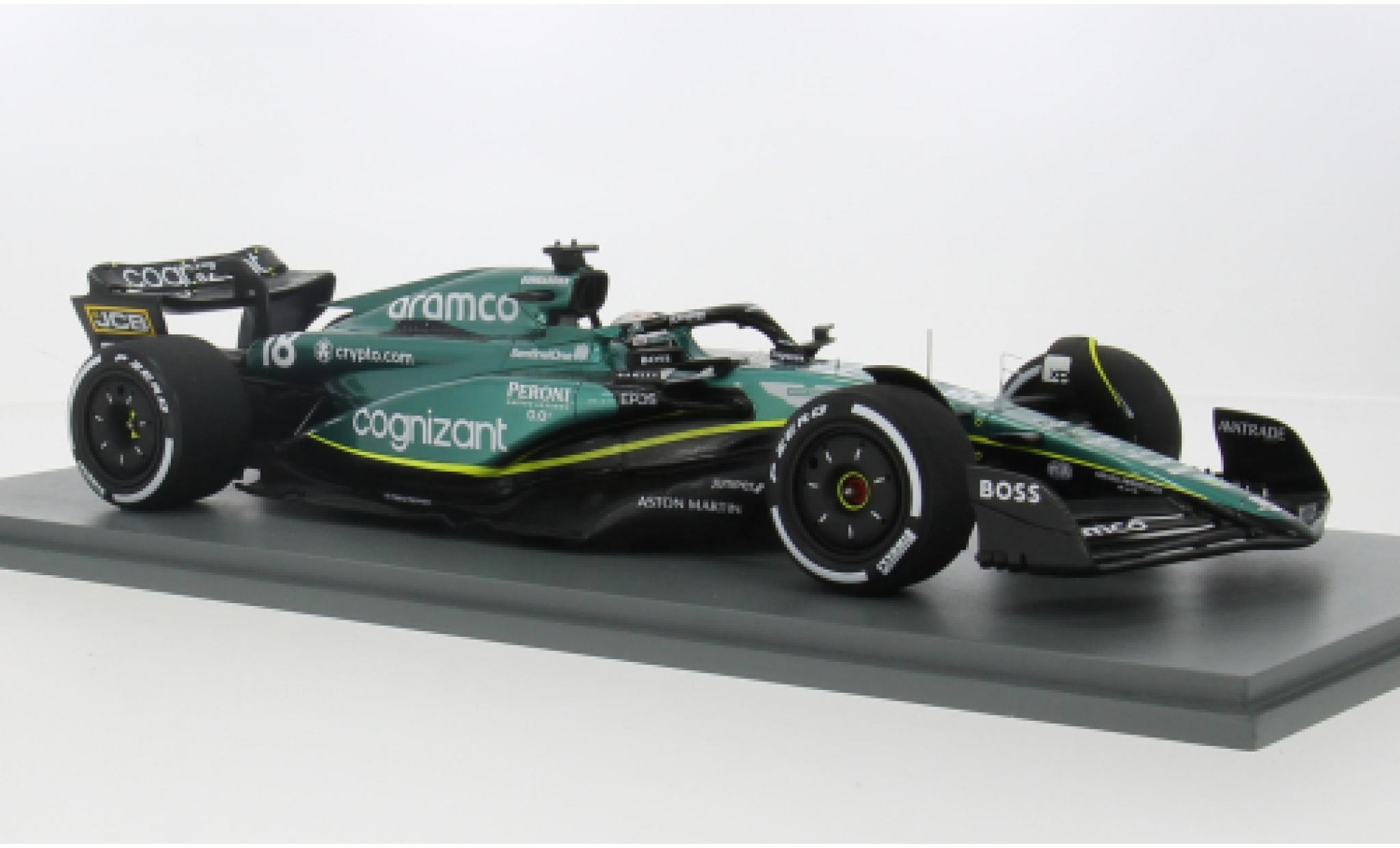 Aston Martin AMR2 1/18 Spark 3 No.18 Aramco Cognizant F1 Team Cognizant Formel 1 GP Kanada 2023 1:18 modelauto