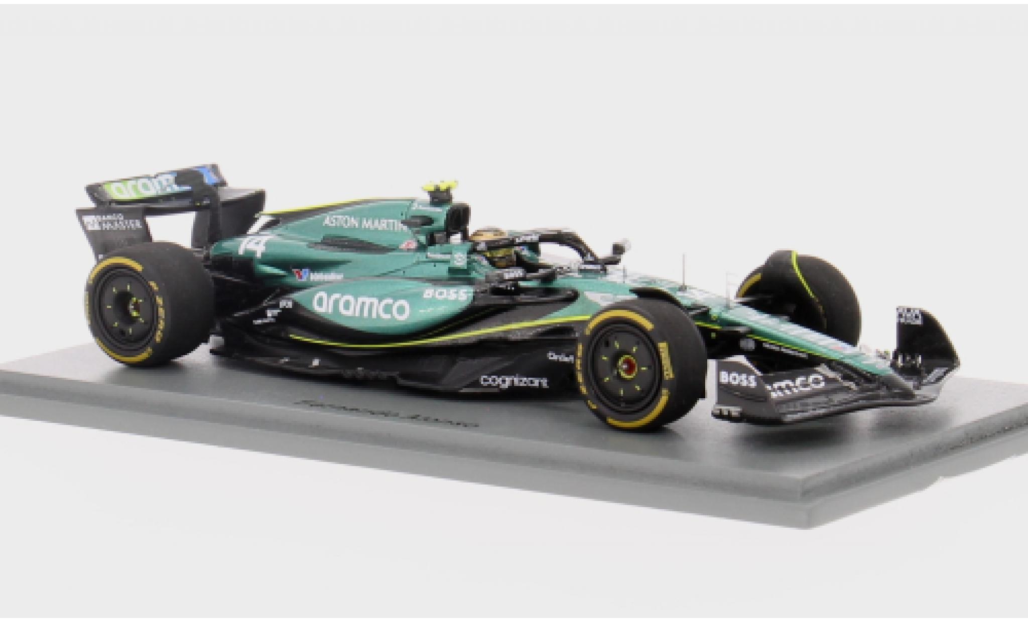 Aston Martin AMR2 1/43 Spark 4 GP Mexiko 2024 Aramco F1 Team #14 1:43 modelauto