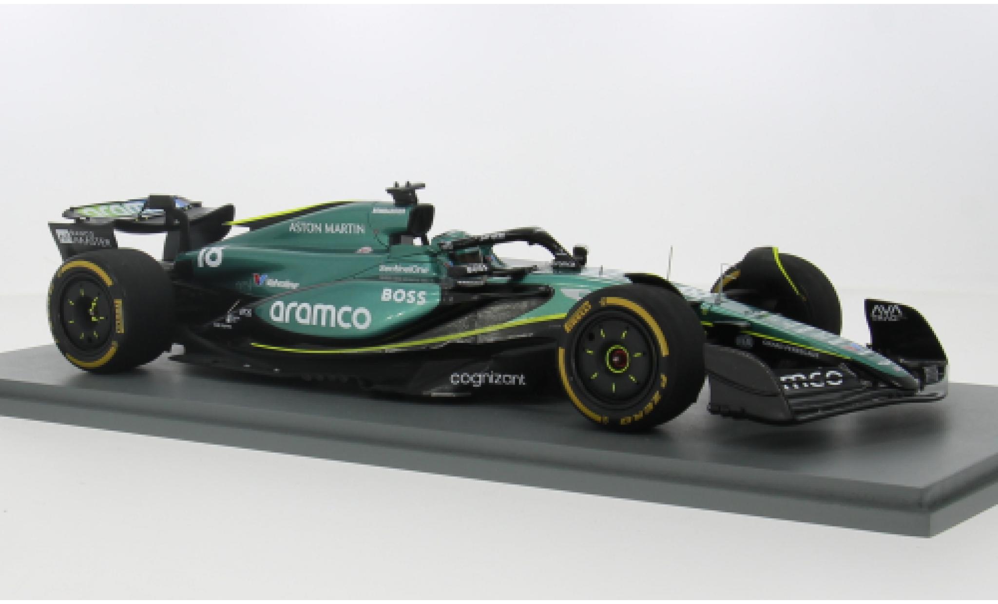 Aston Martin AMR2 1/18 Spark 4 No.18 Aramco F1 Team Aramco Formel 1 2024 1:18 modelauto