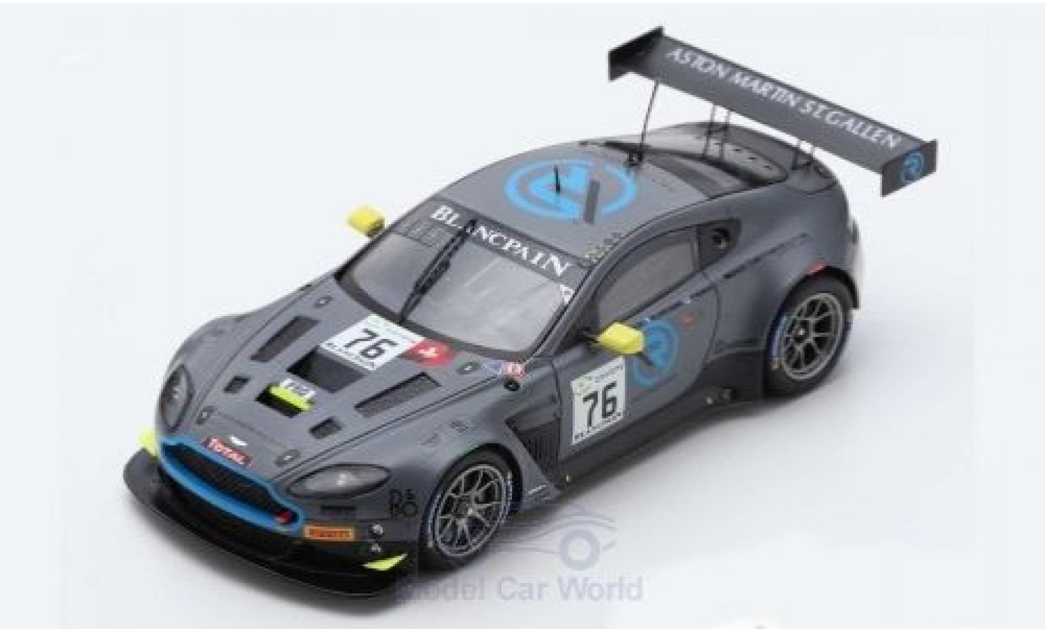 Aston Martin V12 1/43 Spark Vantage GT3 No.76 R-Motorsport 24h Spa 2018 M.Vaxiviere/J.Dennis/N.Thiim modelauto