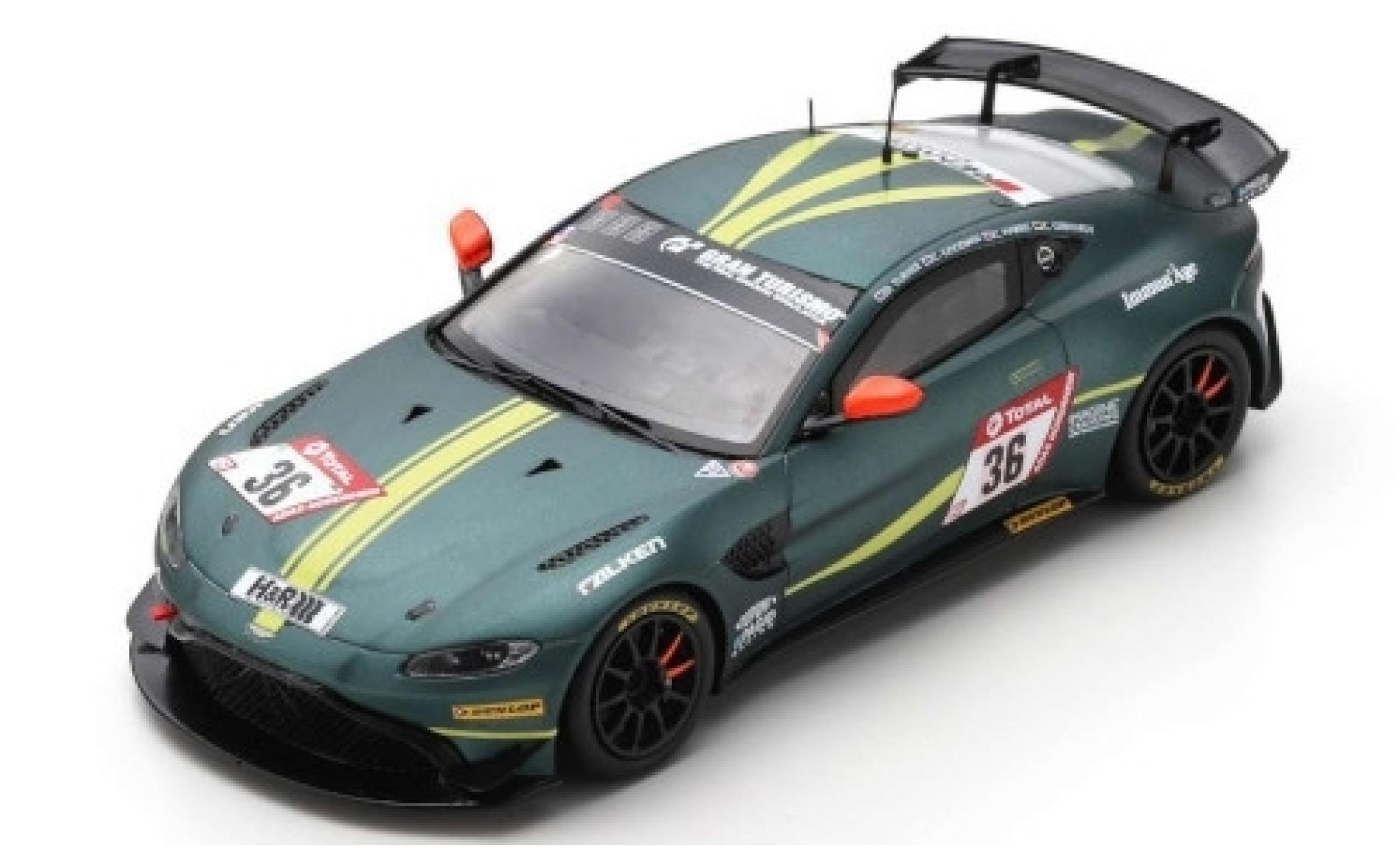Aston Martin Vantage 1/43 Spark AMR GT4 No.36 AMR Performance Center 24h N&uuml;rburgring 2019 D.Turner/C.Goodwin/C.Gebhardt modelauto