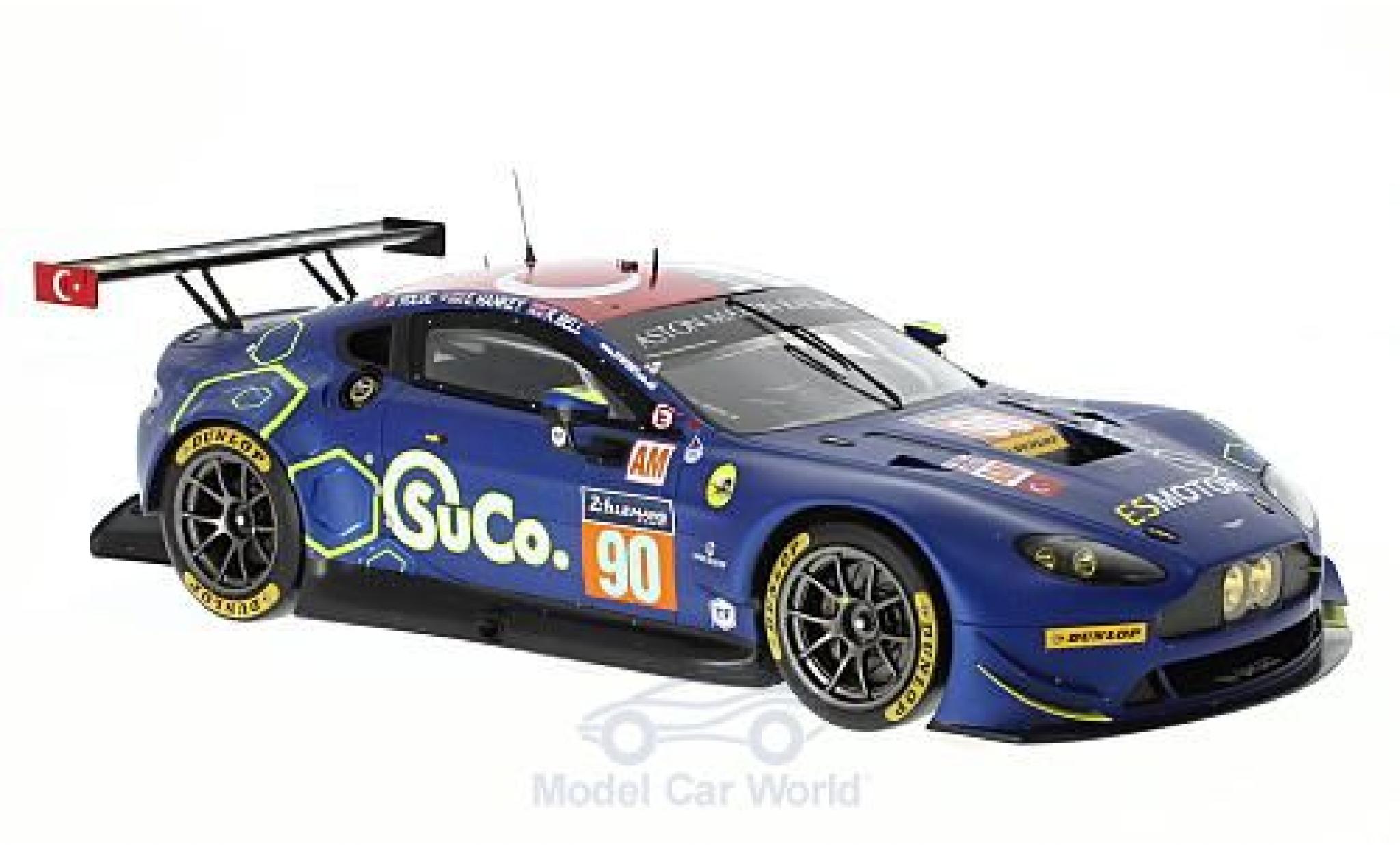 Aston Martin Vantage 1/18 Spark GTE No.90 TF Sport 24h Le Mans 2017 S.Yoluc/E.Hankey/R.Bell modelauto