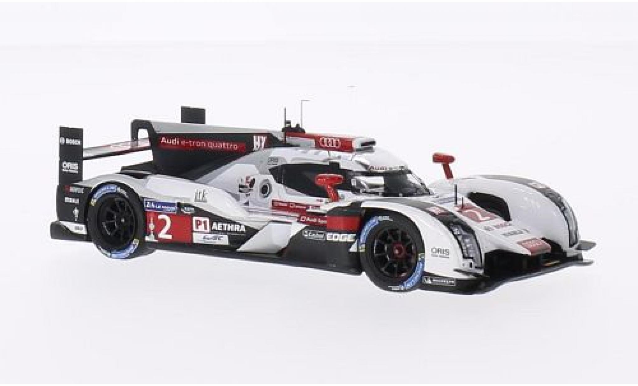 Audi R18 1/43 Spark e-tron quattro No.2 Sport Team Joest 24h Le Mans 2014 A.Lotterer/M.F&auml;ssler/B.Treluyer modelauto