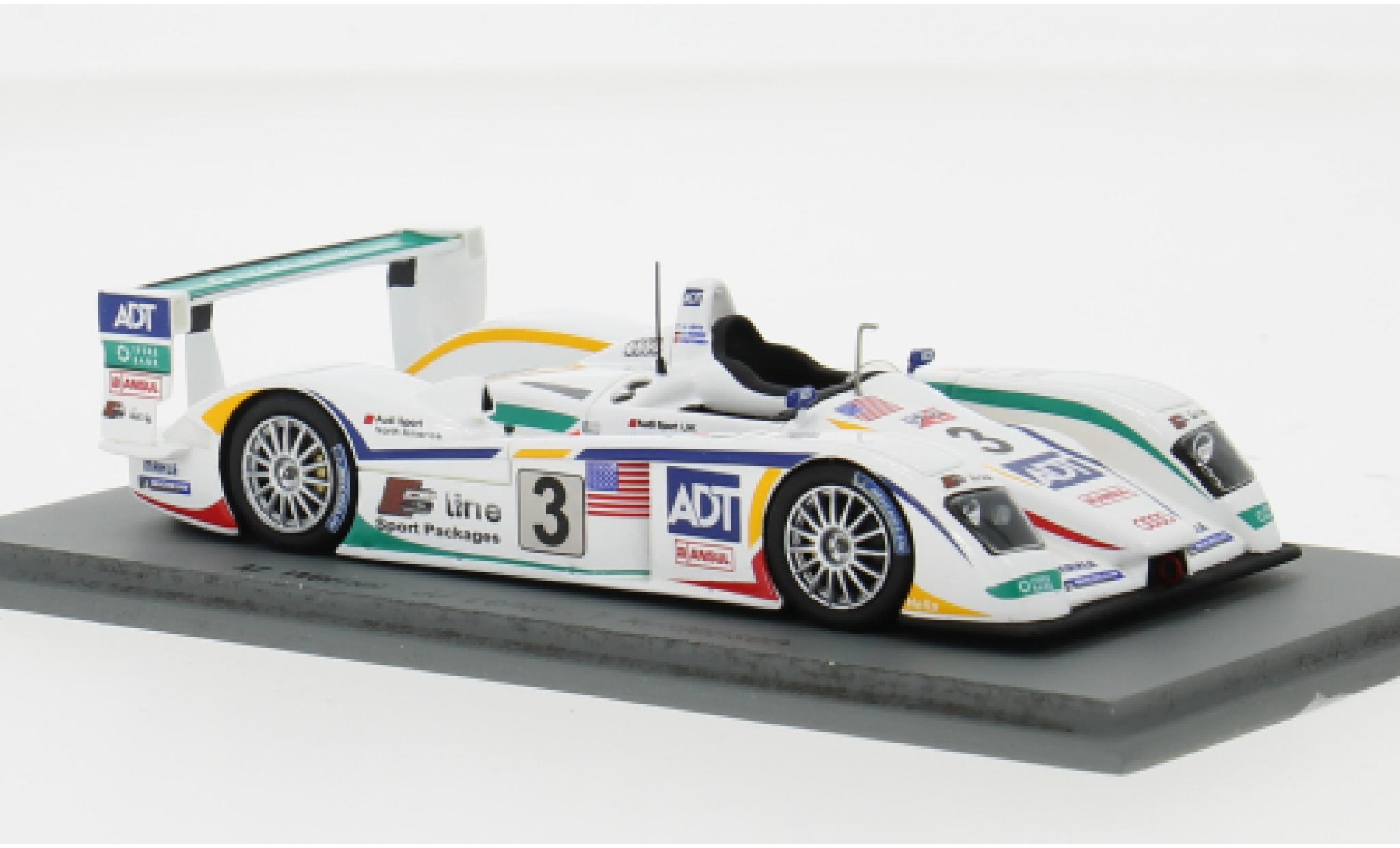 Audi R8 1/43 Spark 24h Le Mans 2005 #3 1:43 modelauto