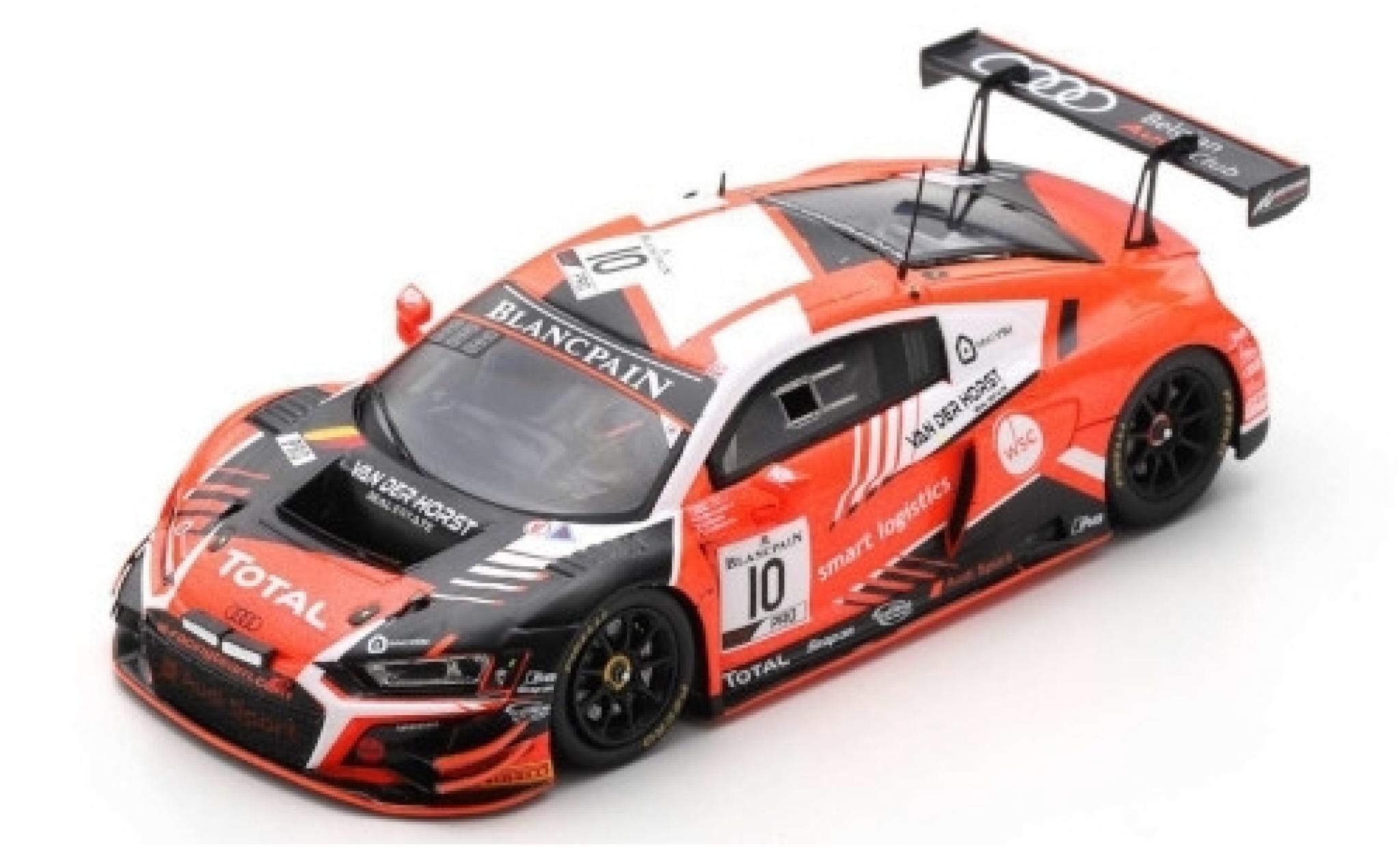 Audi R8 1/43 Spark LMS GT3 No.10 Belgian Club Team WRT 24h Spa 2019 C.Weerts/N.Nato/R.Breukers modelauto