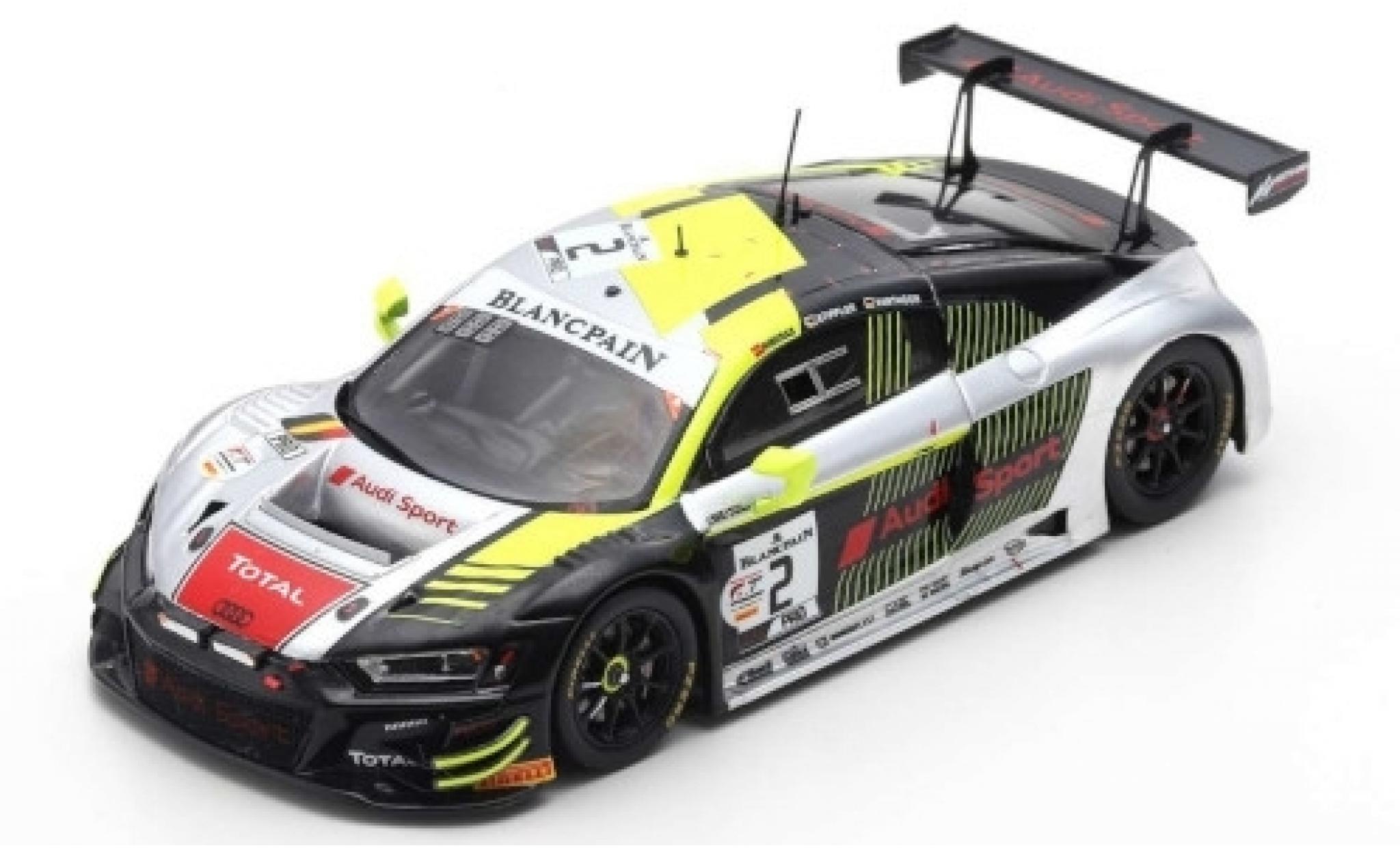 Audi R8 1/43 Spark LMS GT3 No.2 Sport Team WRT 24h Spa 2019 D.Vanthoor/A.Riberas/F.Stippler modelauto