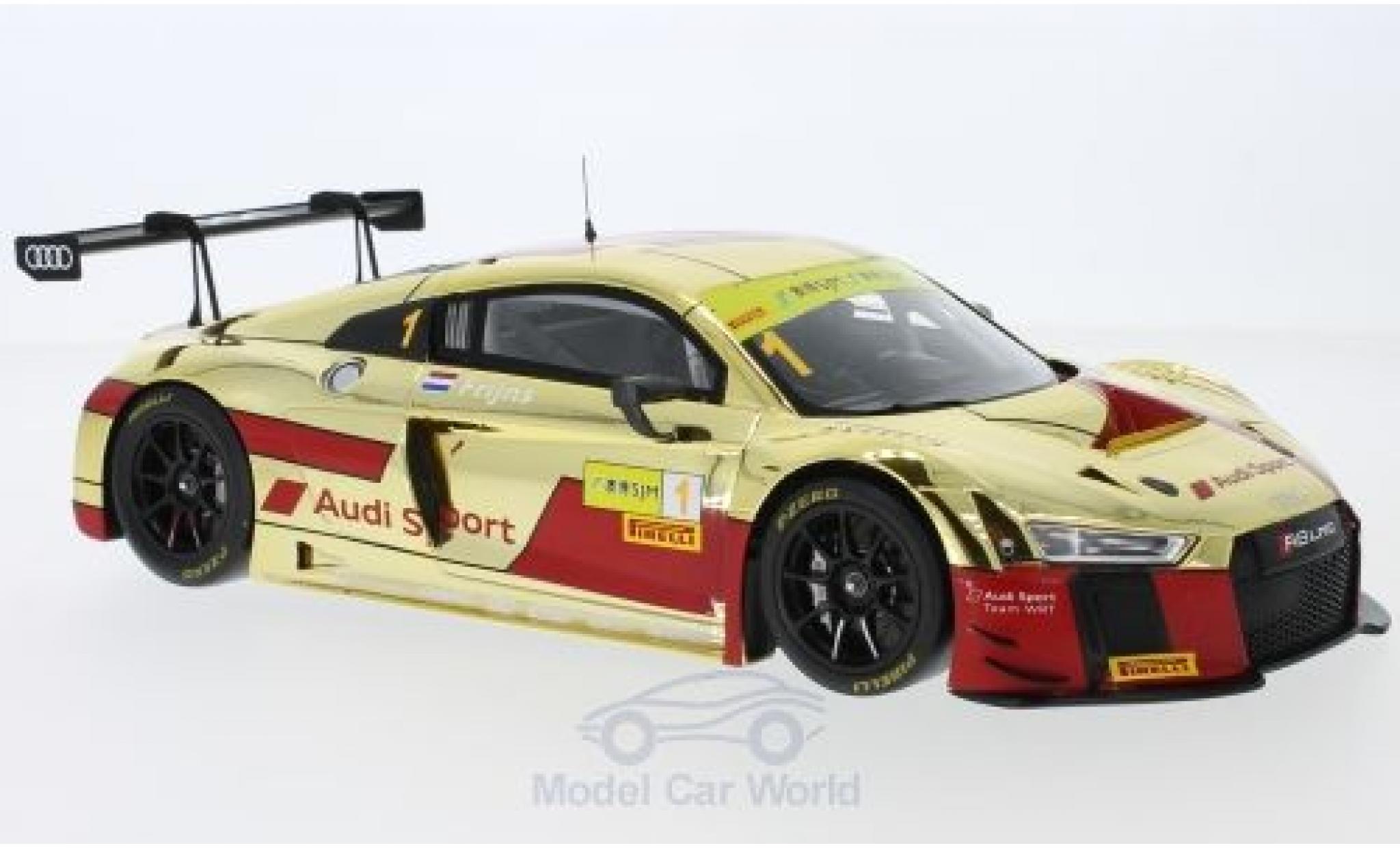 Audi R8 1/18 Spark LMS No.1 Sport Team WRT GT Cup Macau 2017 R.Frijns modelauto