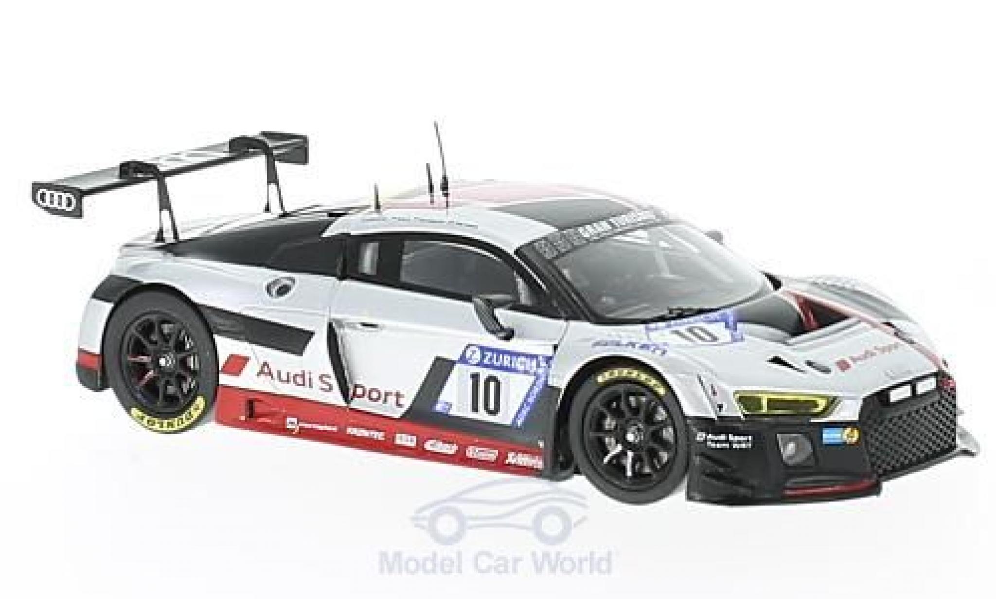 Audi R8 1/43 Spark LMS No.10 Sport Team WRT 24h N&uuml;rburgring 2017 F.Stippler/R.Rast/F.Vervisch/N.M&uuml;ller modelauto