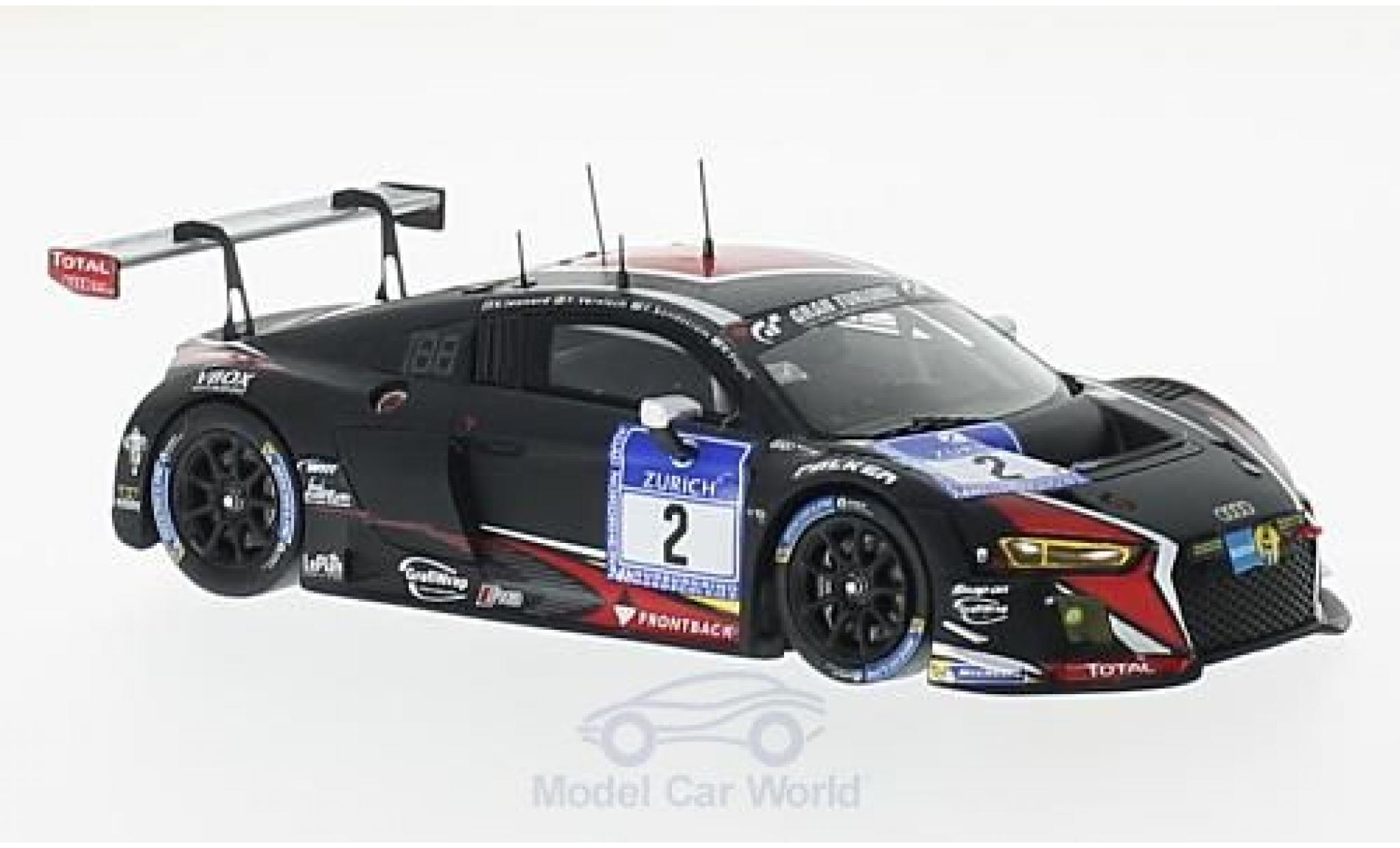 Audi R8 1/43 Spark LMS No.2 Team WRT 24h N&uuml;rburgring 2016 S.Leonard/R.Frijns/E.Sandstr&ouml;m/F.Vervisch modelauto