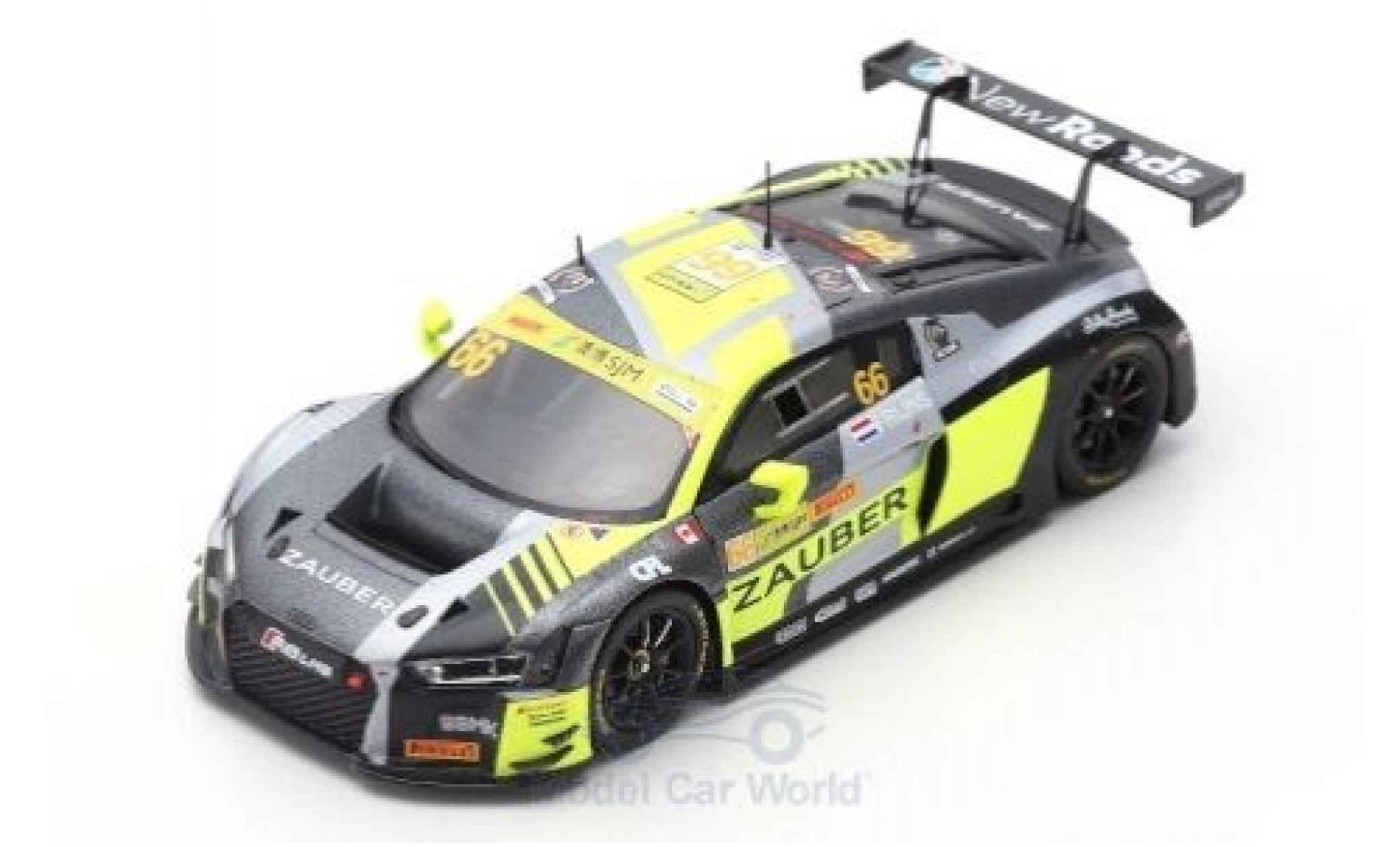 Audi R8 1/43 Spark LMS No.66 Sport Team WRT Speedstar Fia GT World Cup Macau 2018 R.Frijns modelauto