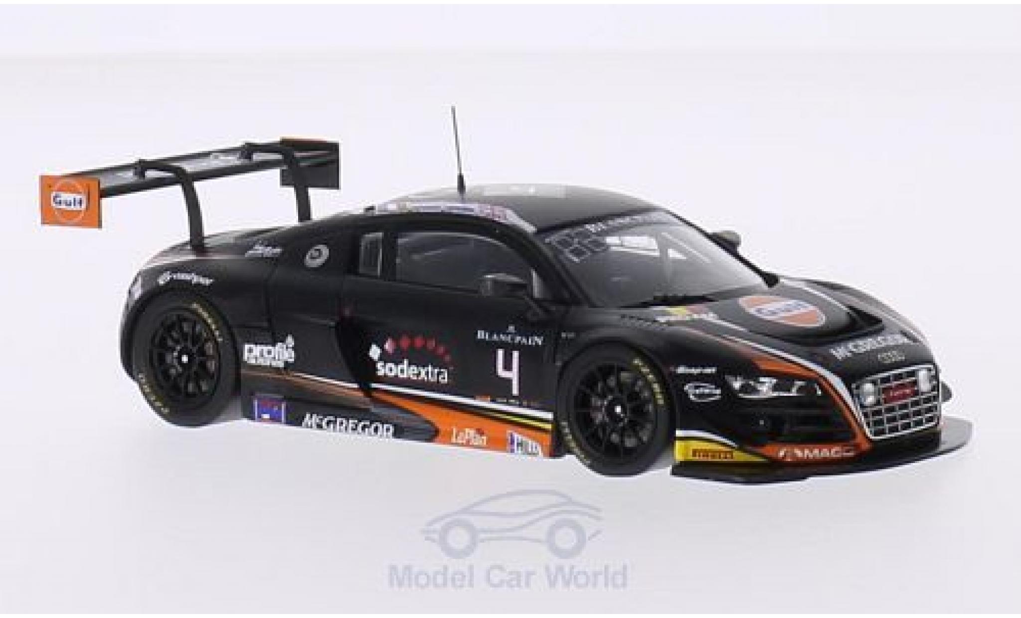 Audi R8 1/43 Spark LMS Ultra No.4 Team WRT Gulf 24h Spa 2015 M.Koebolt/S.Bottemanne/P.Schothorst/J.Nash modelauto