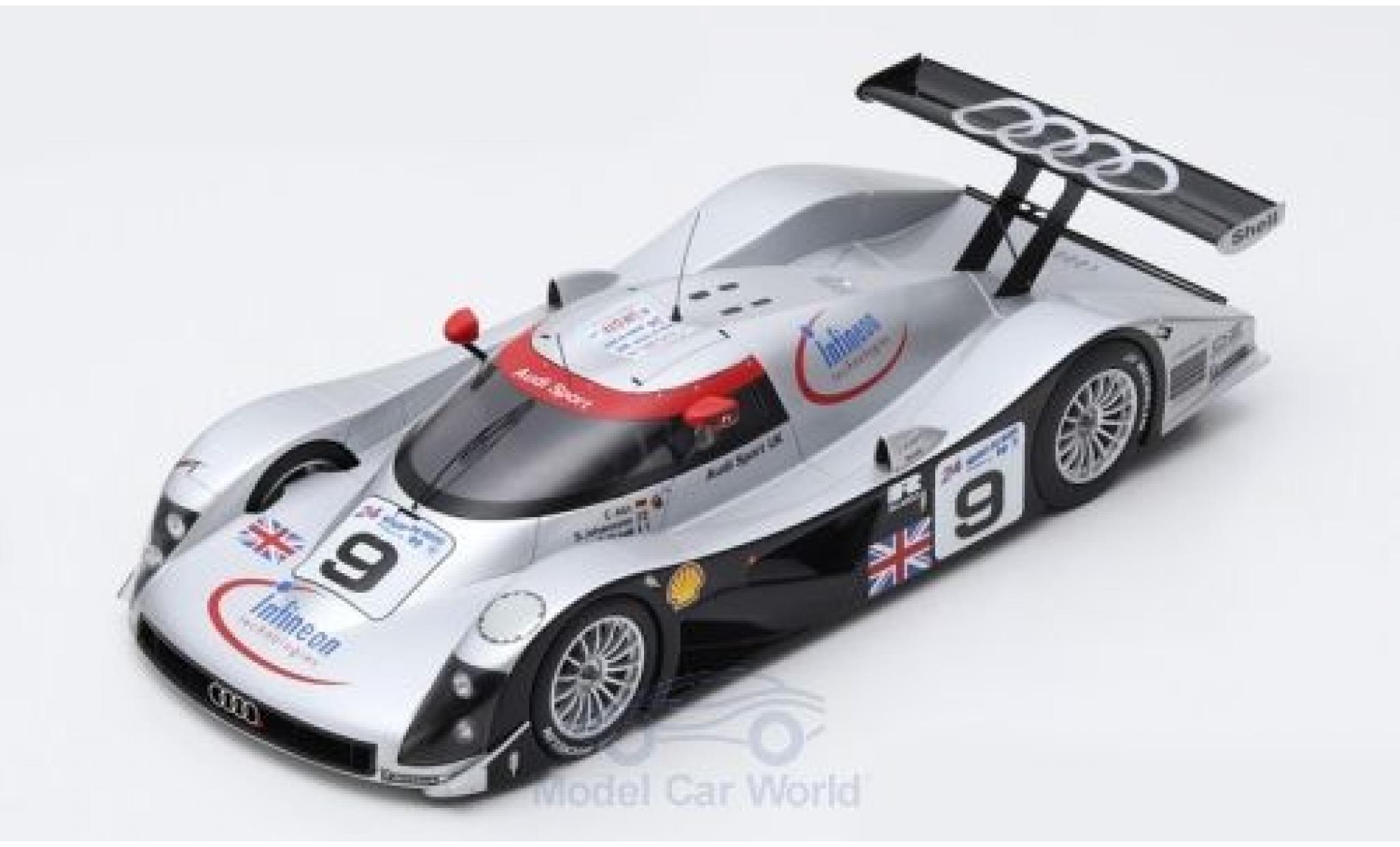 Audi R8 1/43 Spark C No.9 Sport UK 24h Le Mans 1999 S.Johansson/S.Ortelli/C.Abt modelauto