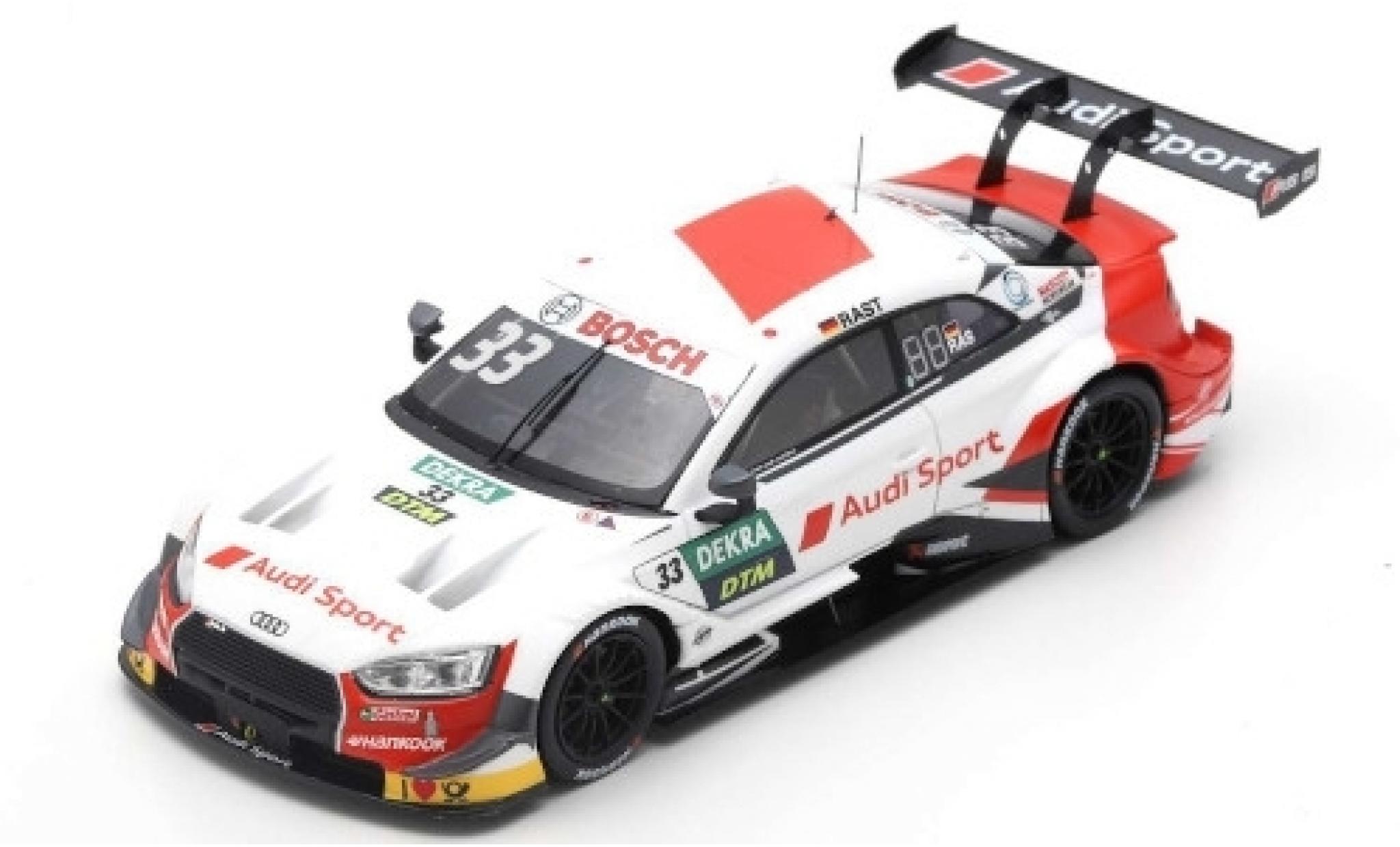 Audi RS5 1/43 Spark RS 5 DTM No.33 Sport Team Rosberg DTM 2019 R.Rast modelauto