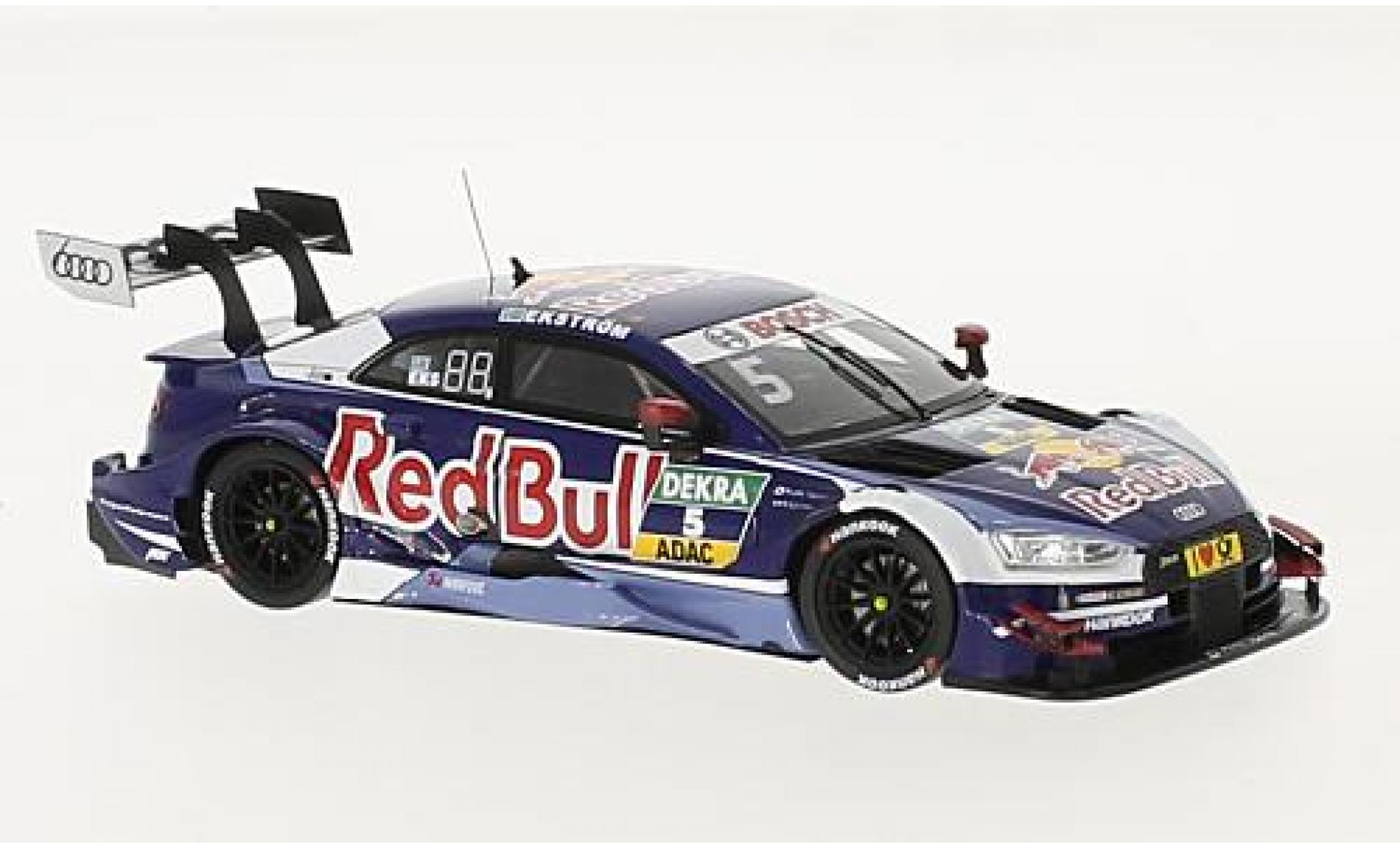 Audi RS5 1/43 Spark RS 5 DTM No.5 Sport Team Abt Sportline Red Bull DTM 2017 M.Ekstr&ouml;m modelauto