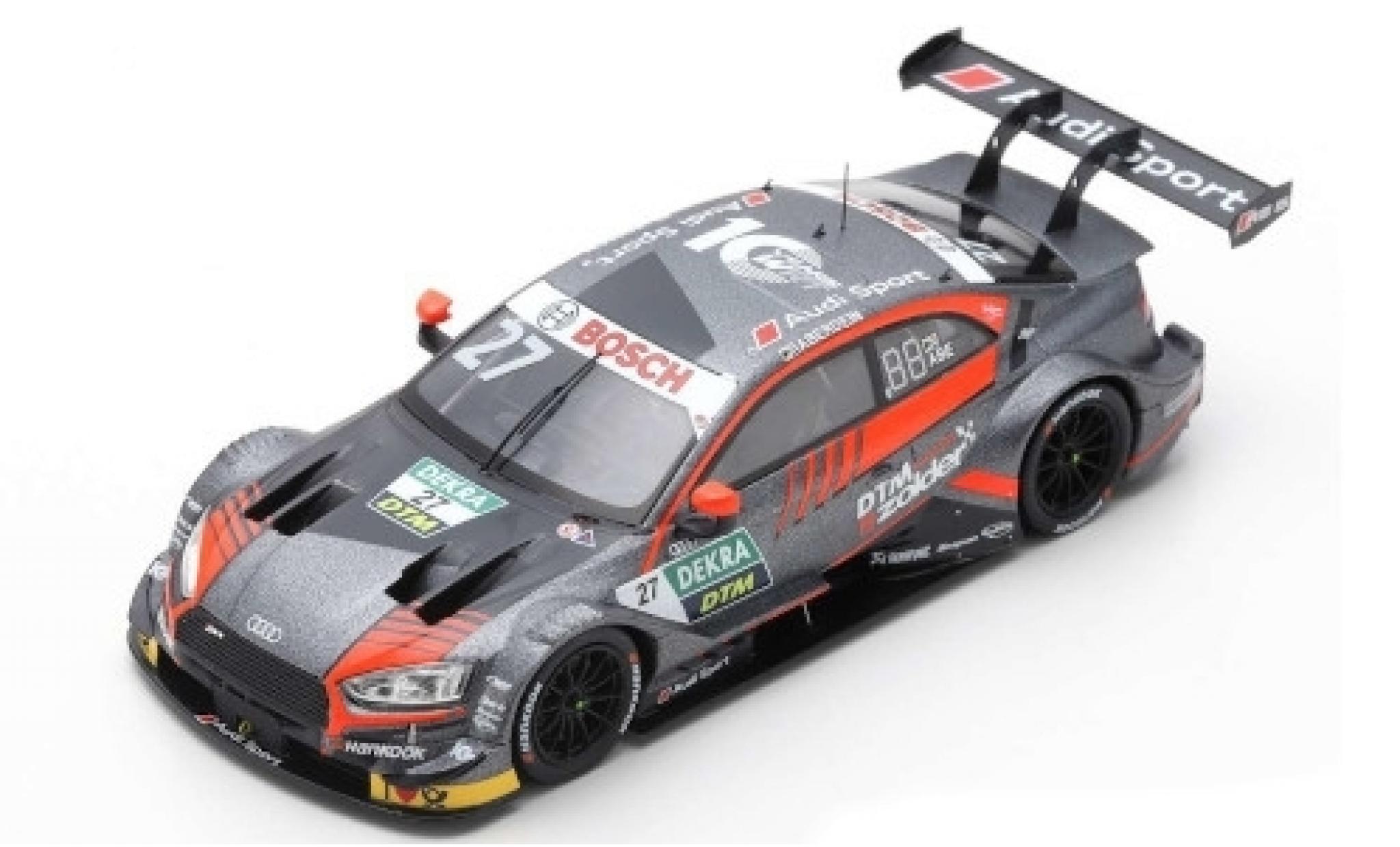 Audi RS5 1/43 Spark RS 5 No.27 WRT Team Sport DTM 2019 J.Aberdein modelauto