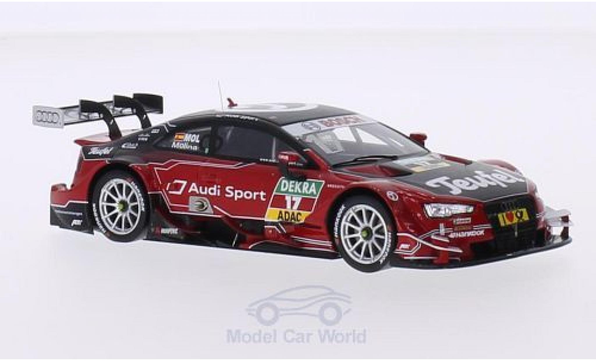 Audi RS5 DTM 1/43 Spark DTM No.17 Sport Team Abt Sportsline Teufel DTM 2015 M.Molina modelauto
