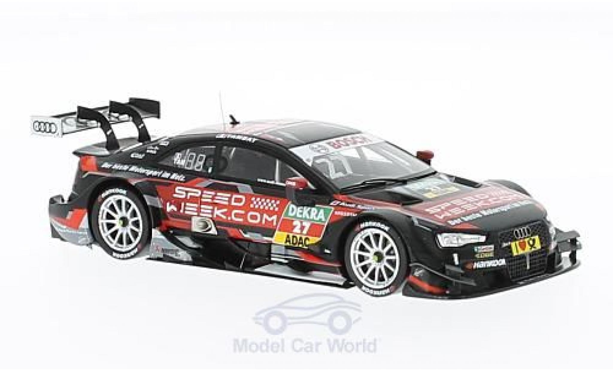 Audi RS5 DTM 1/43 Spark DTM No.27 Sport Team Rosberg Speedweek.com DTM 2016 A.Tambay modelauto