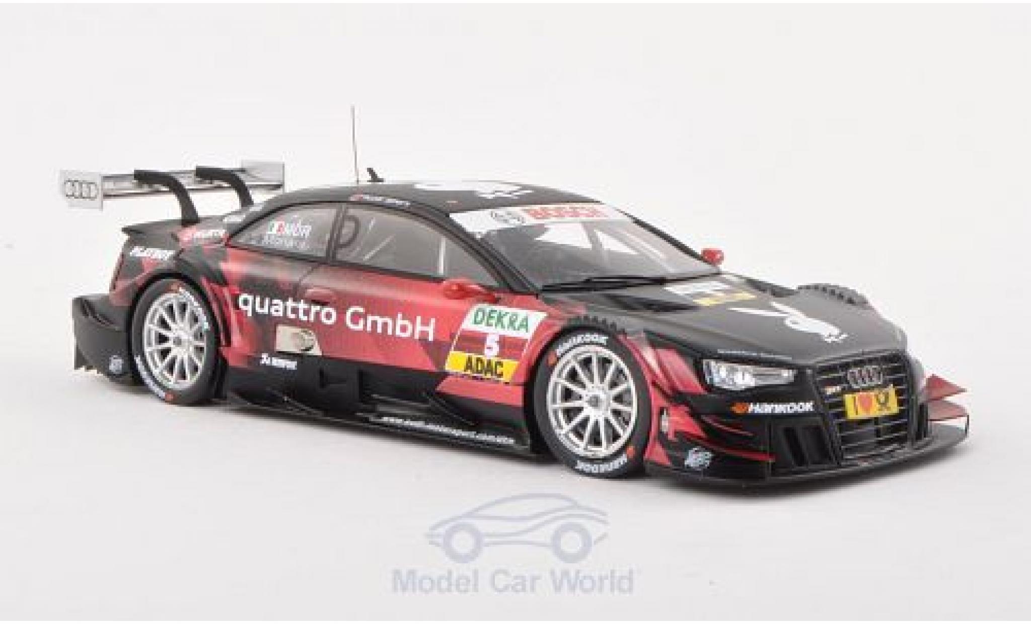 Audi RS5 DTM 1/43 Spark DTM No.5 Sport Team Rosberg Playboy DTM-Saison 2013 E.Mortara modelauto